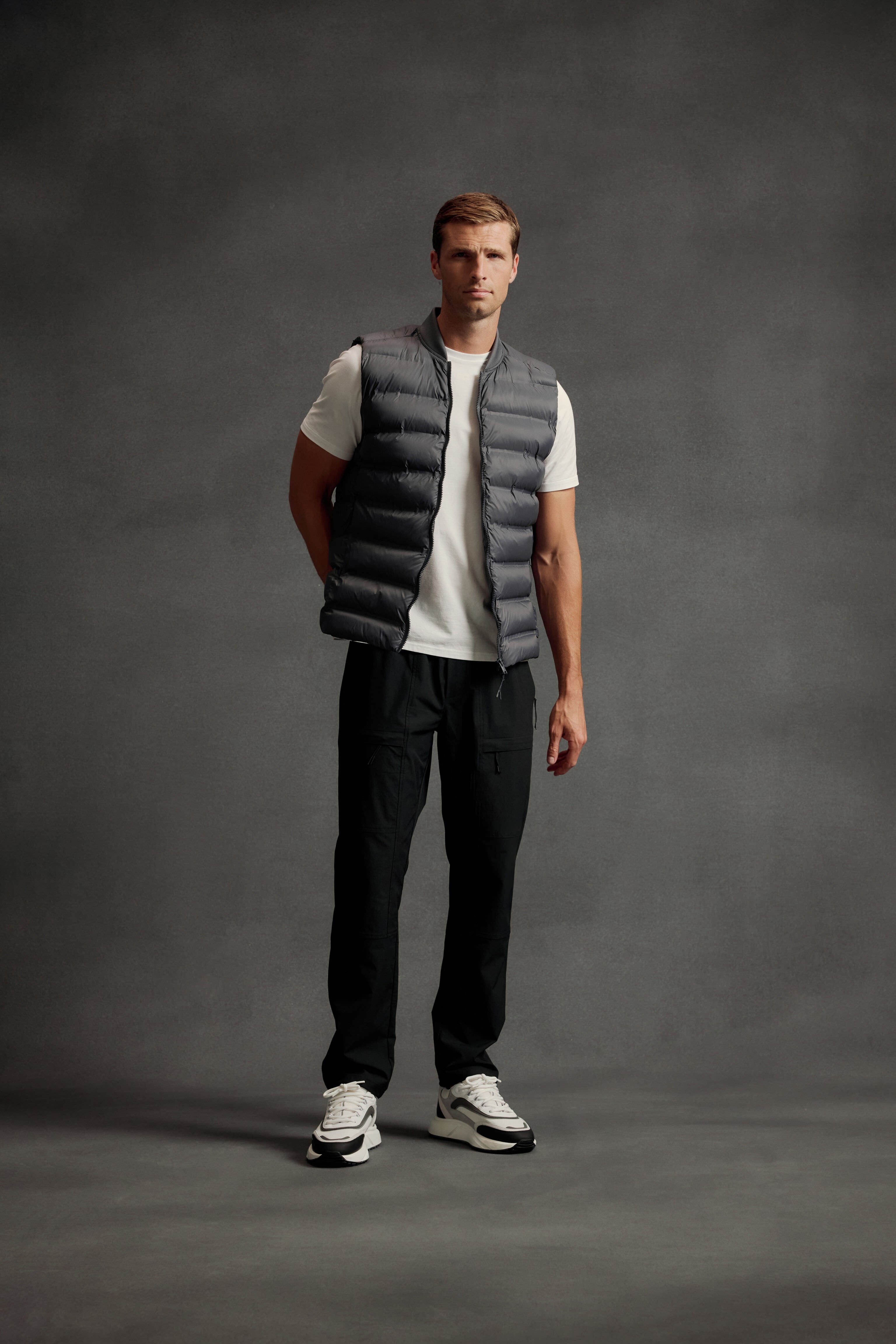 Essential Slim Fit Cotton Stretch T-Shirt in White