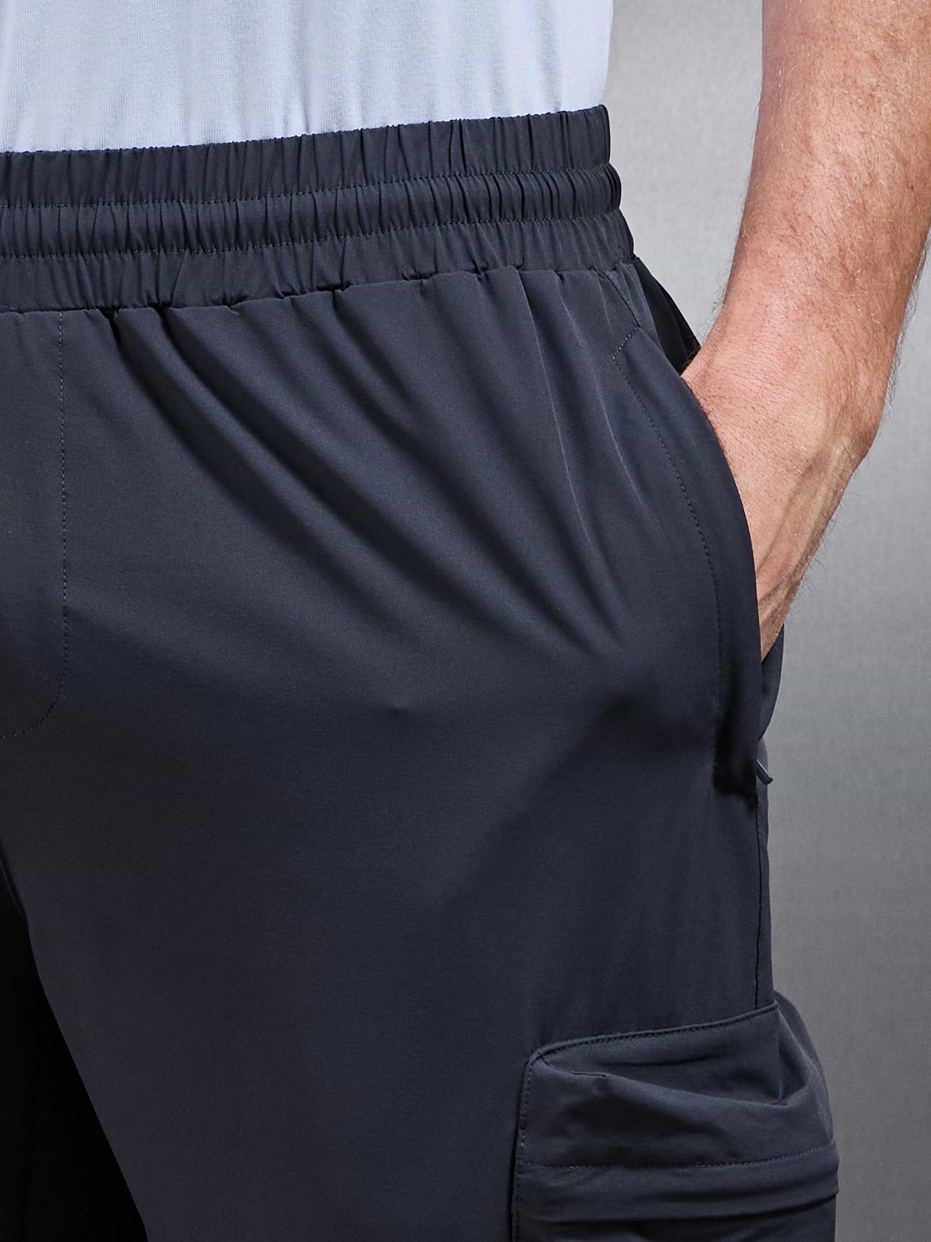 Technical 3D Cargo Pant in Slate Grey