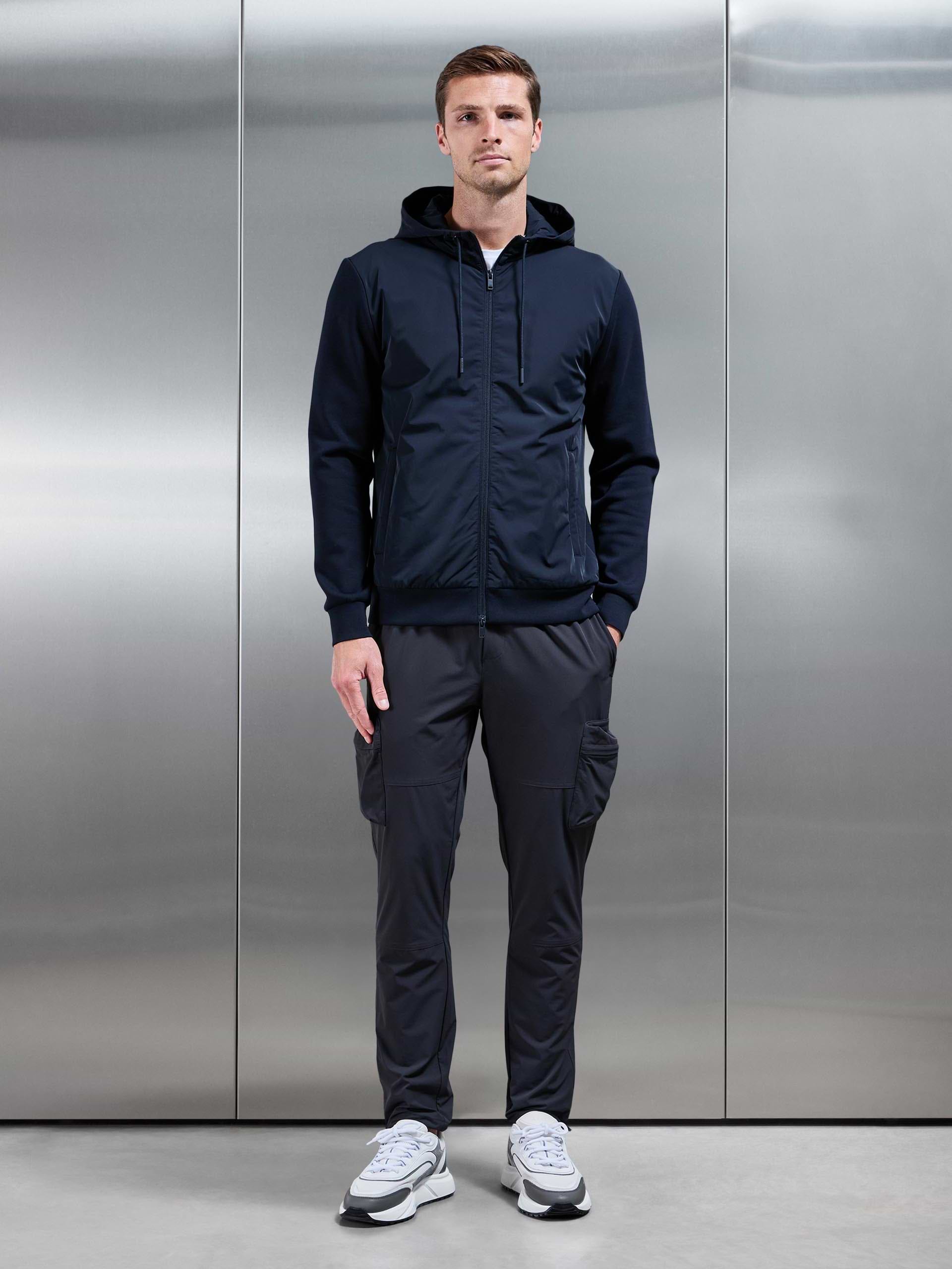 Technical 3D Cargo Pant in Slate Grey