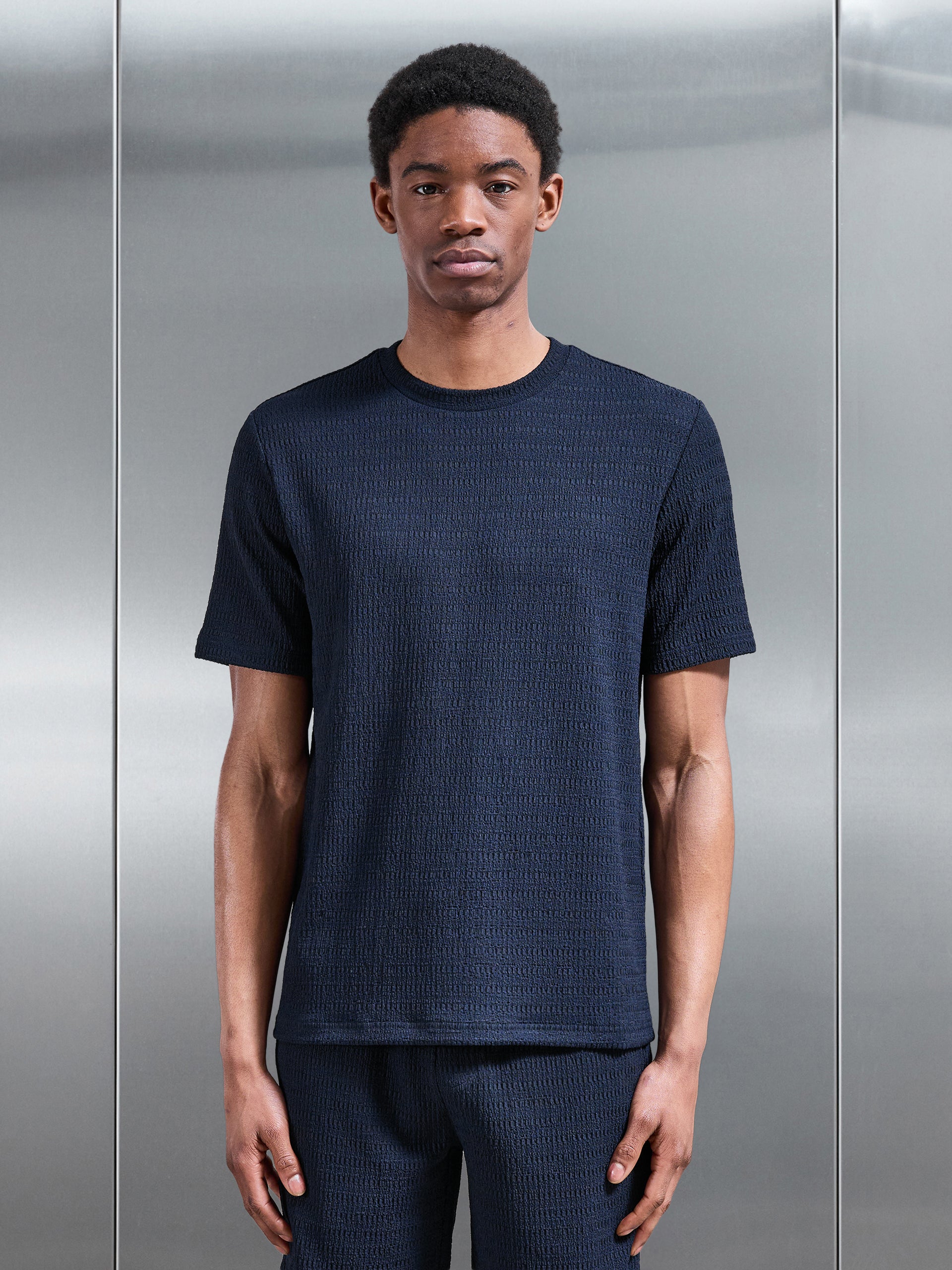 To The Beach T-Shirt in Navy