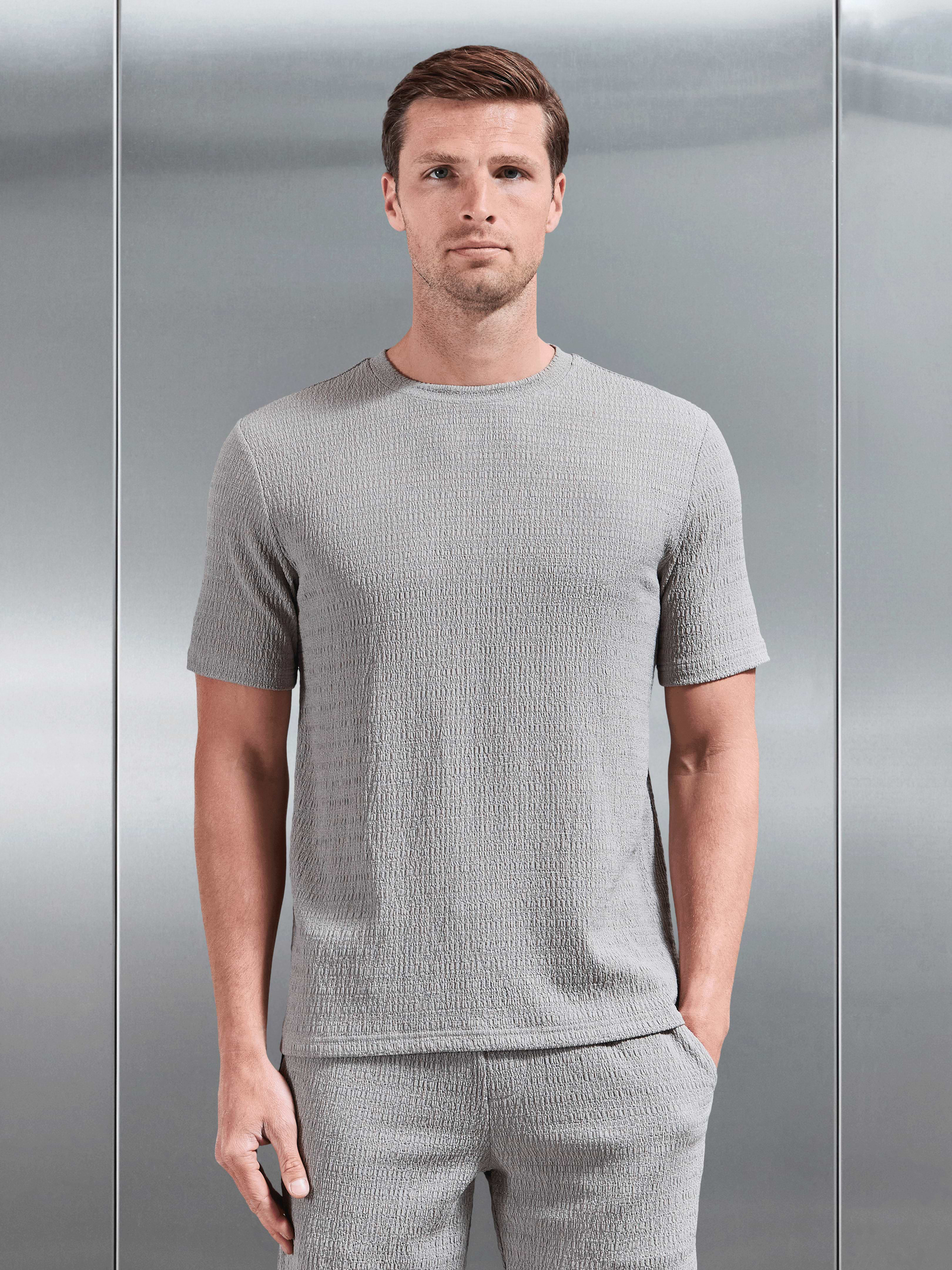 To The Beach T-Shirt in Stone