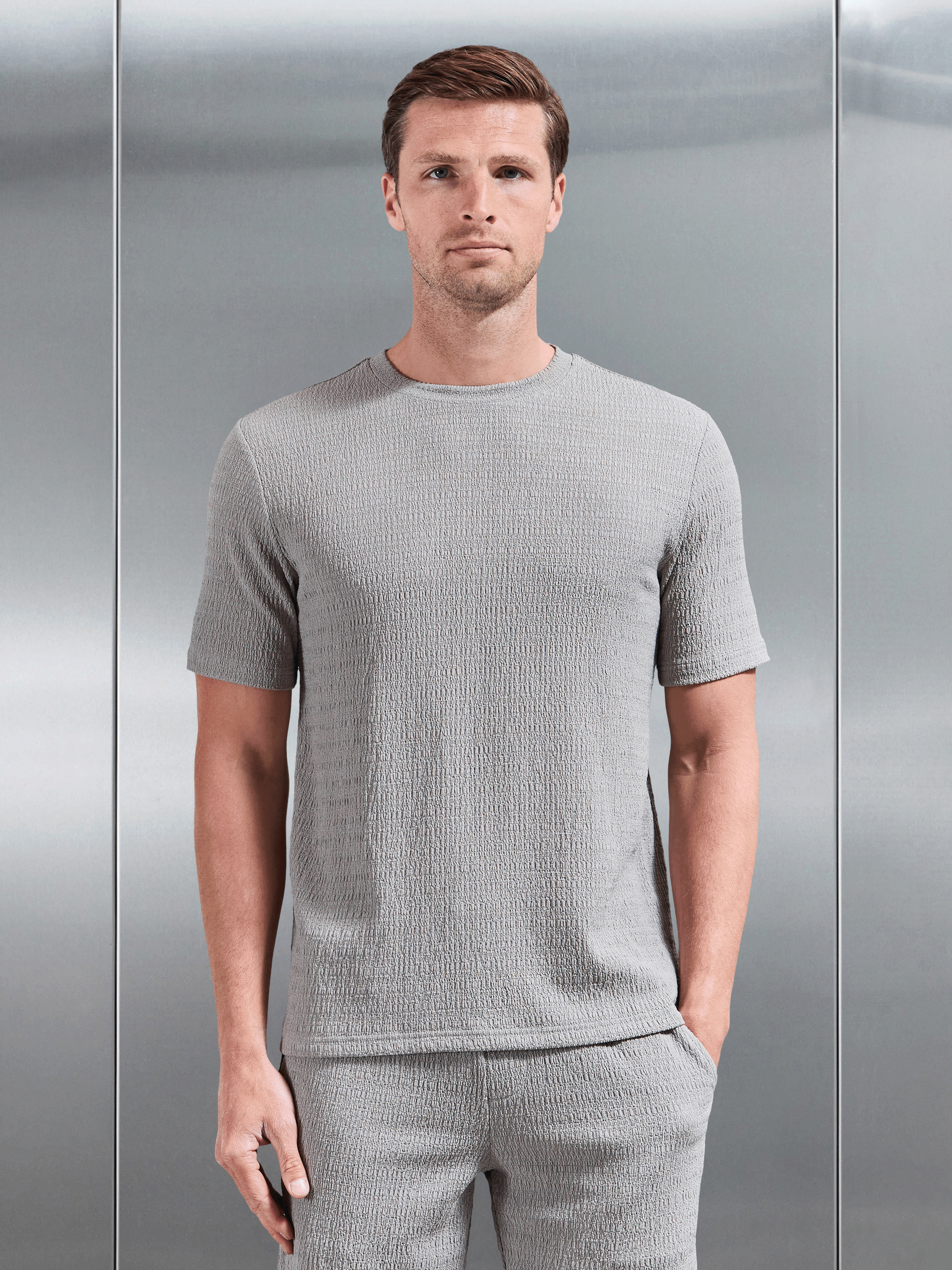 To The Beach T-Shirt in Stone