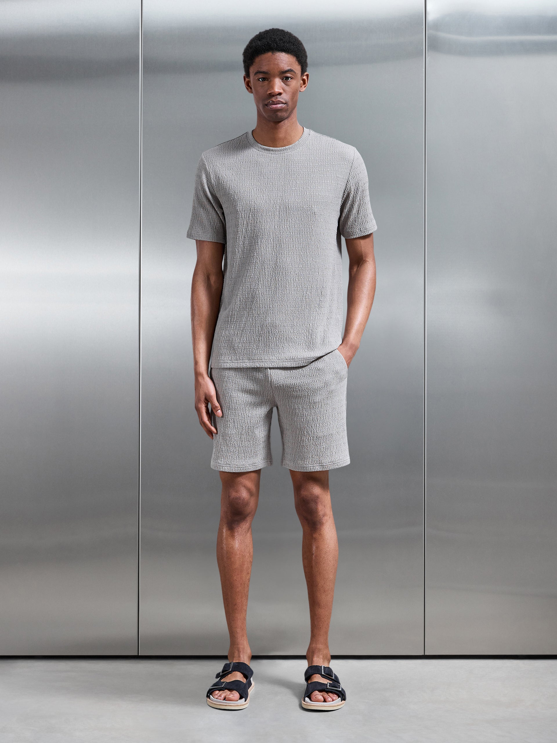 To The Beach T-Shirt in Stone