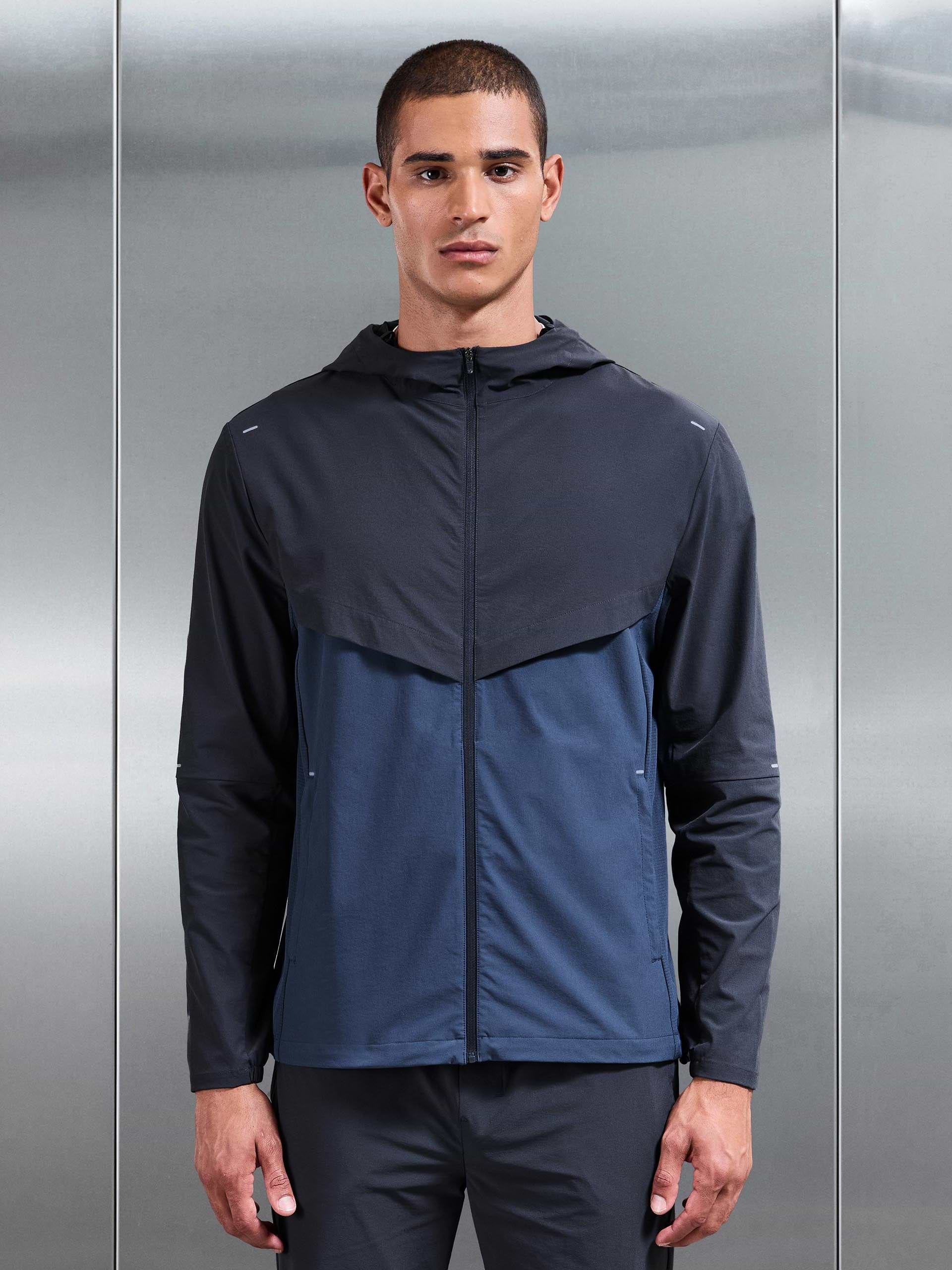 Utility Trail Windbreaker in Slate Blue