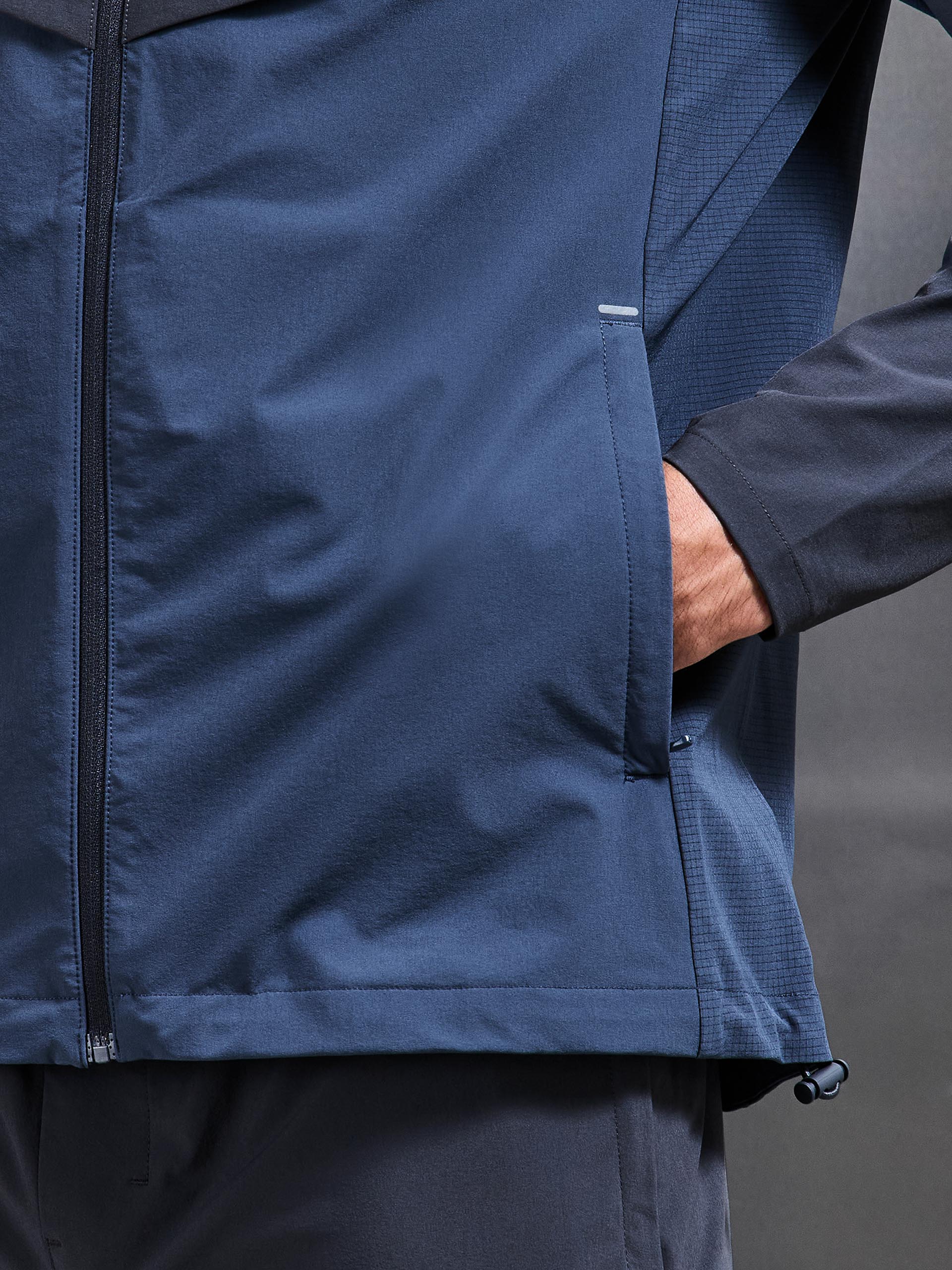 Utility Trail Windbreaker in Slate Blue