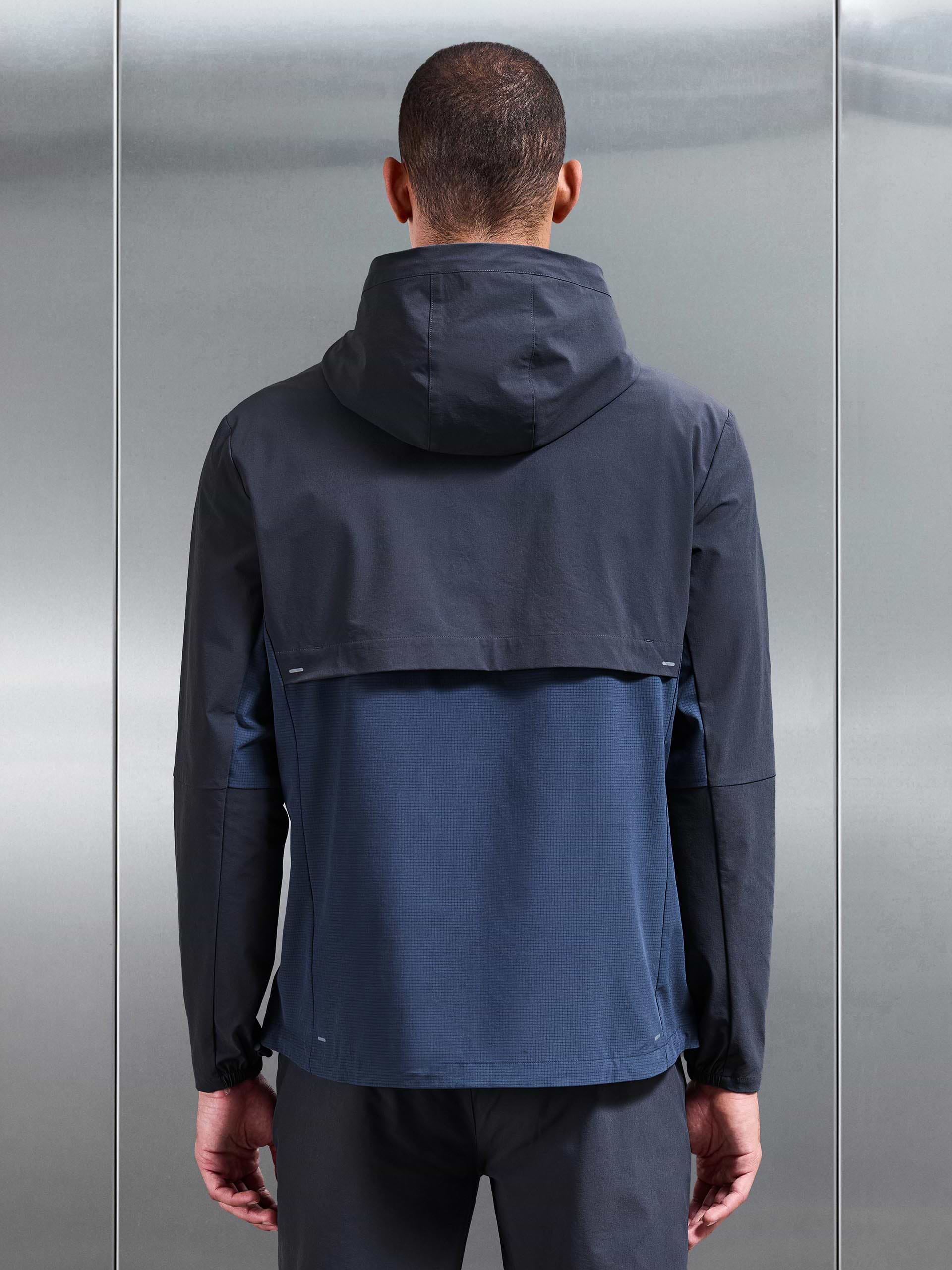 Utility Trail Windbreaker in Slate Blue