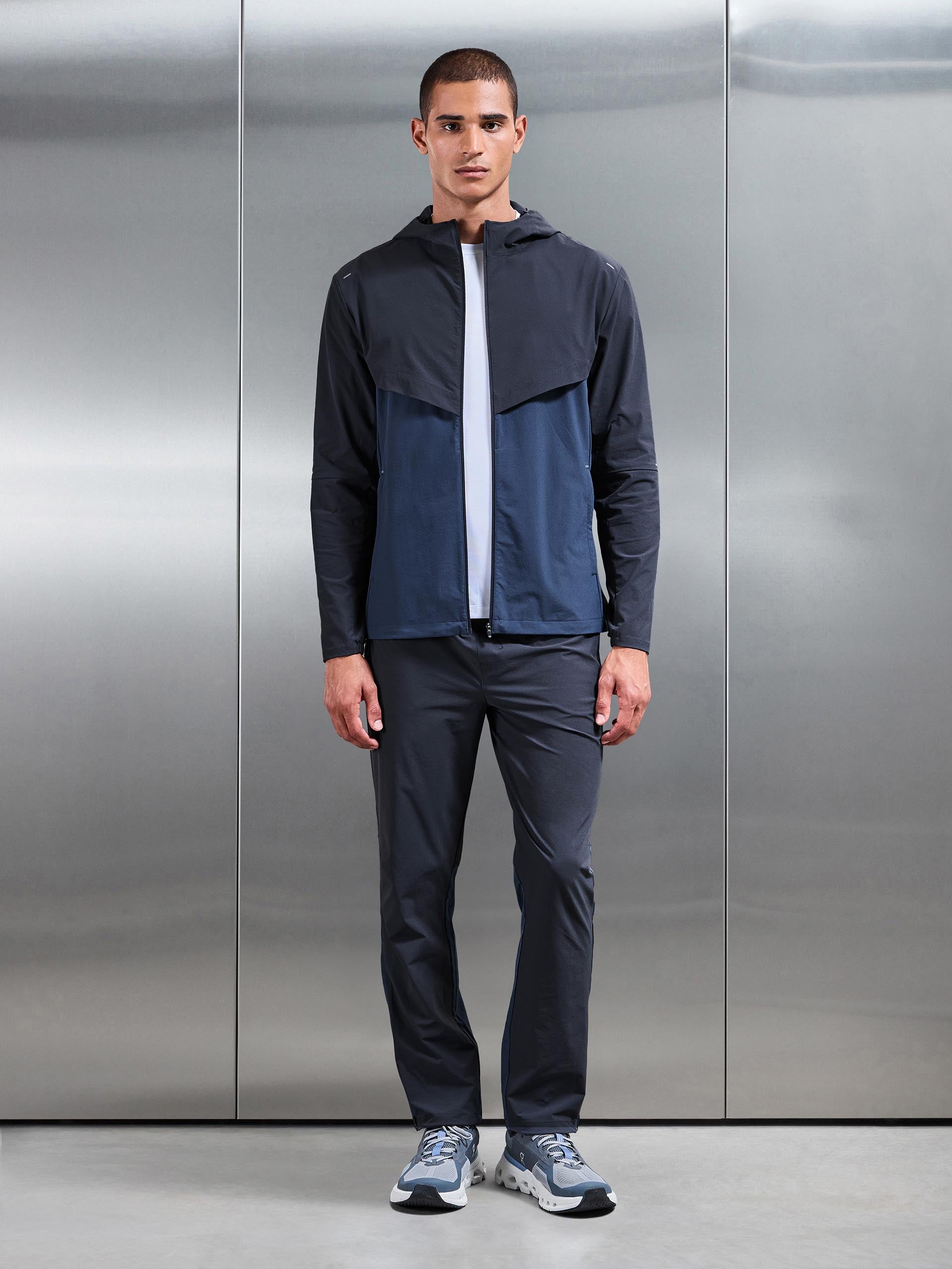 Utility Trail Windbreaker in Slate Blue