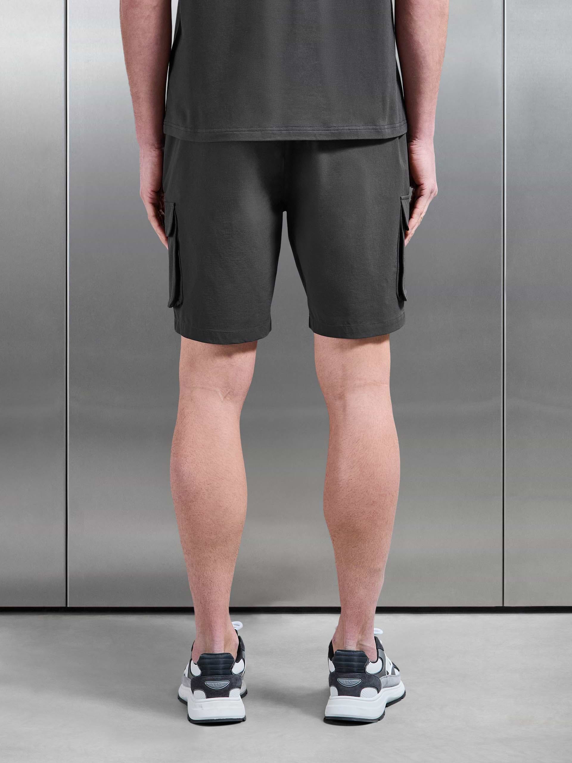 Utility Cargo Short in Grey