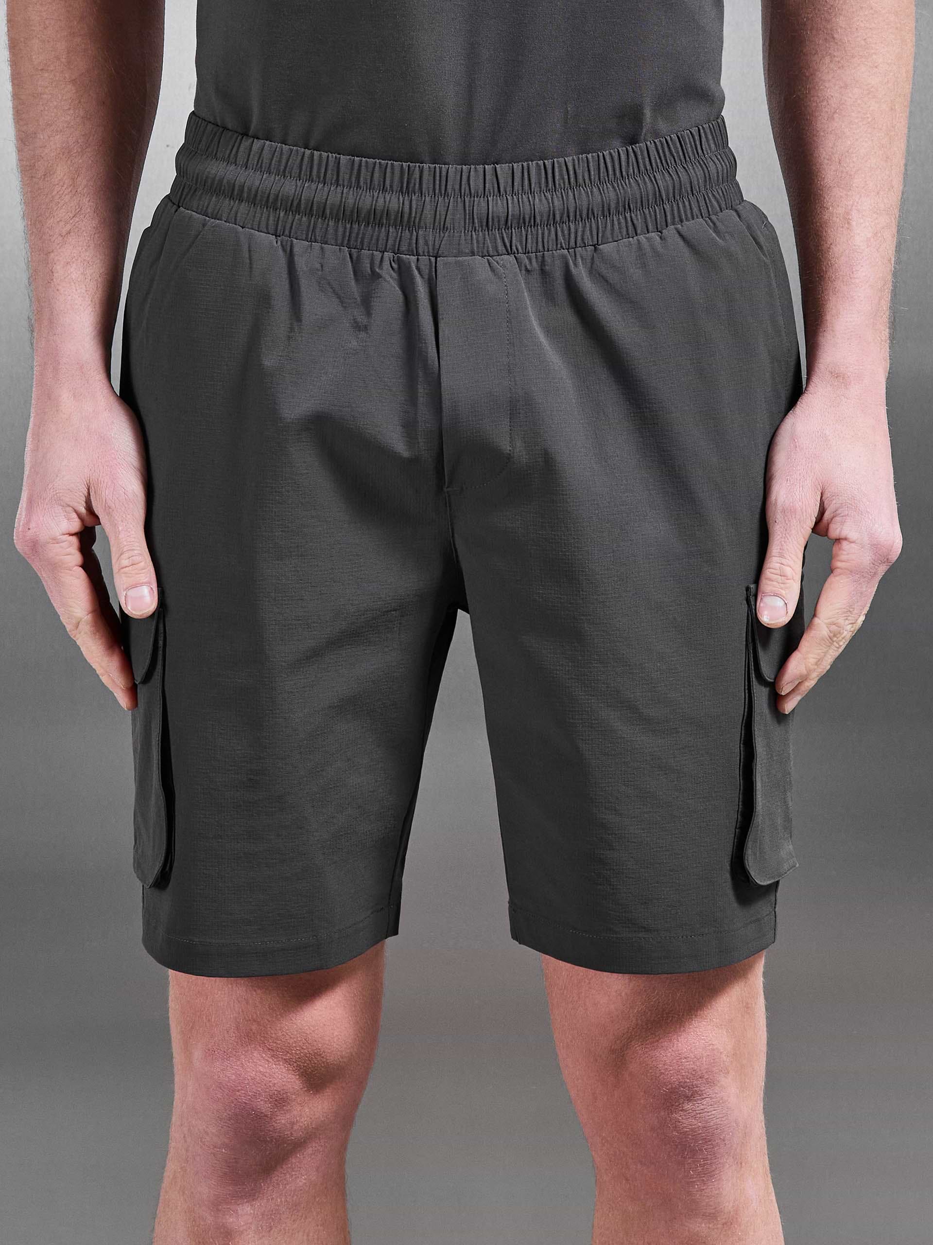 Utility Cargo Short in Grey
