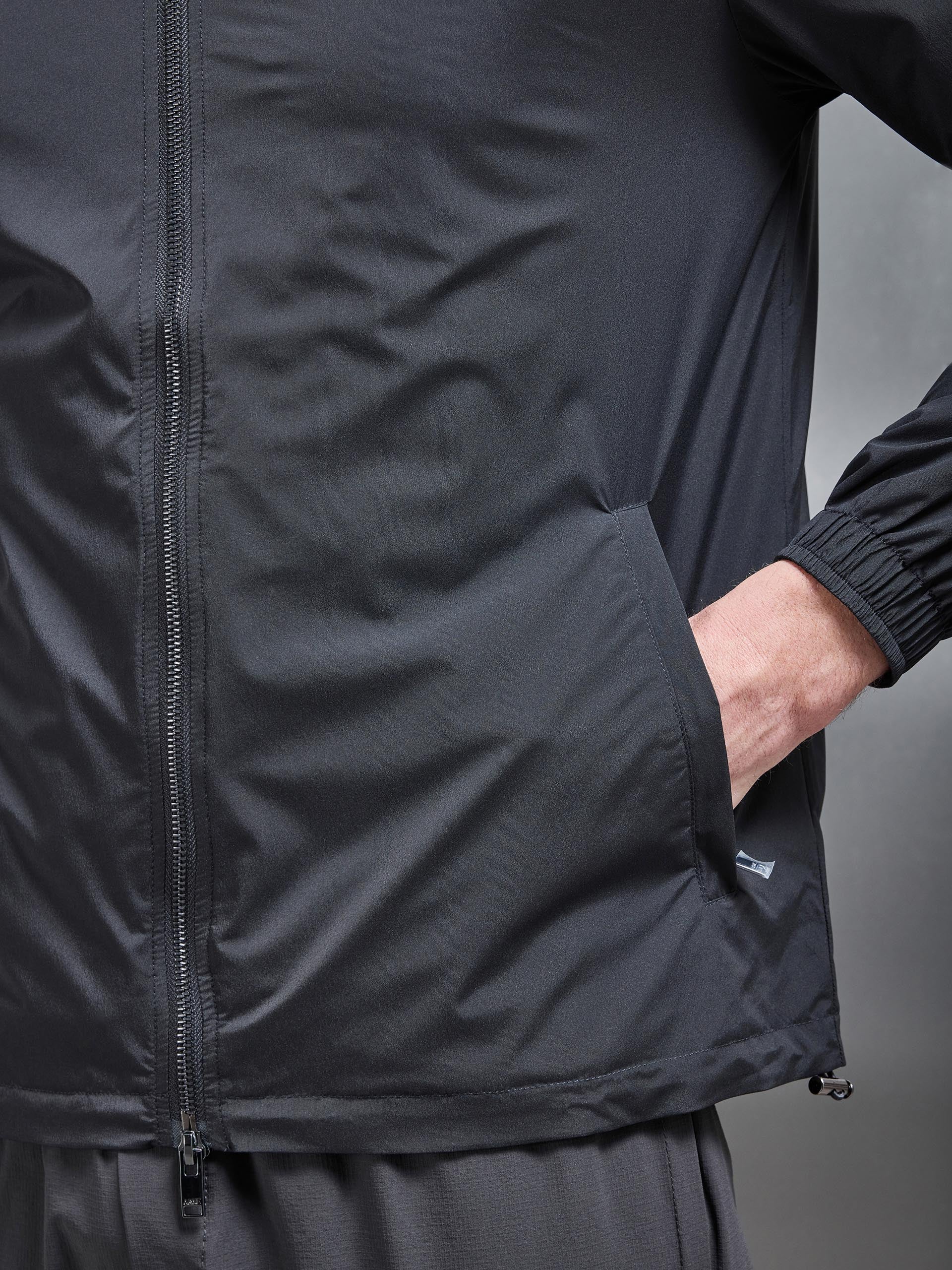 Utility Technical Shell Windbreaker in Grey