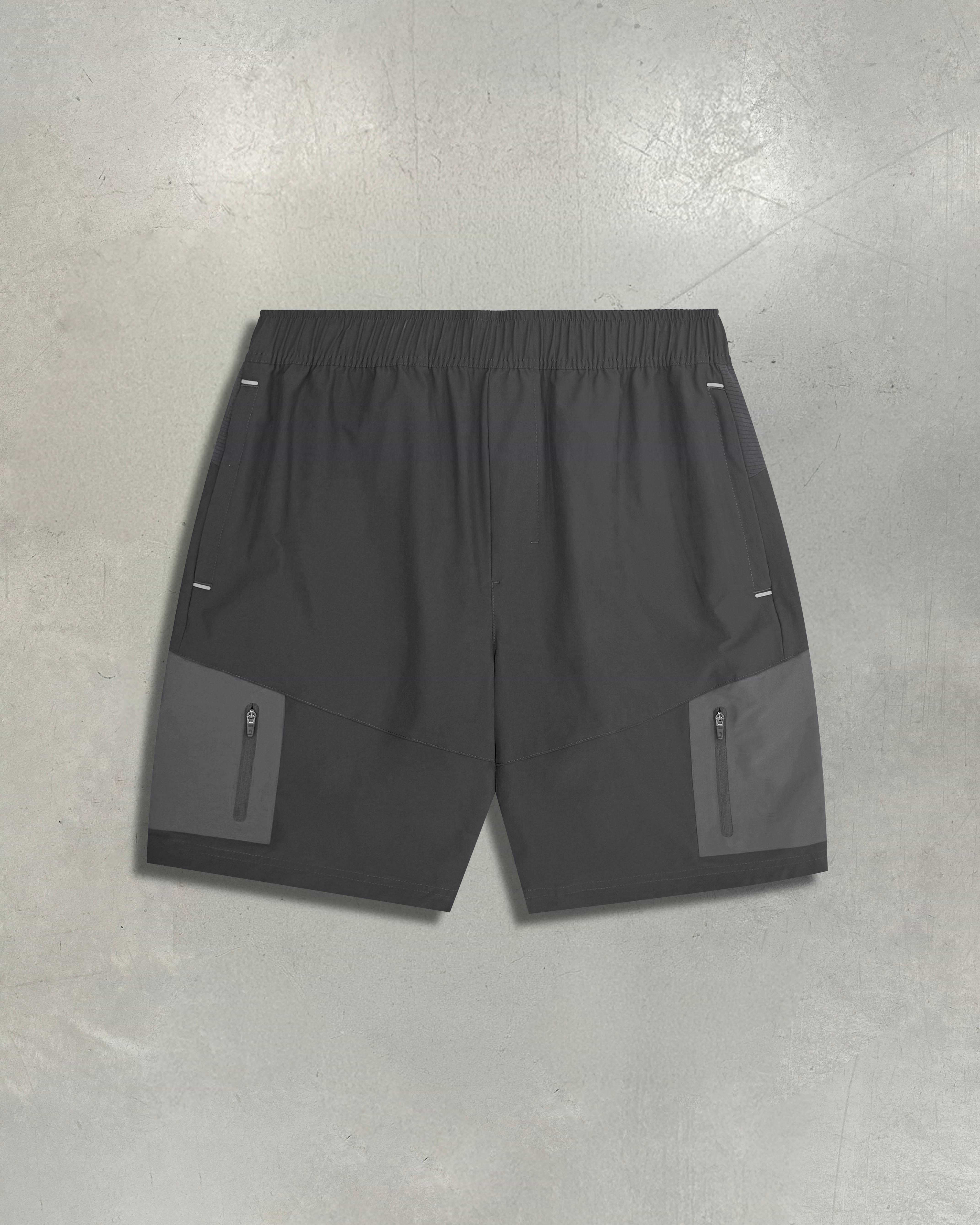 Utility Trail Cargo Short in Grey