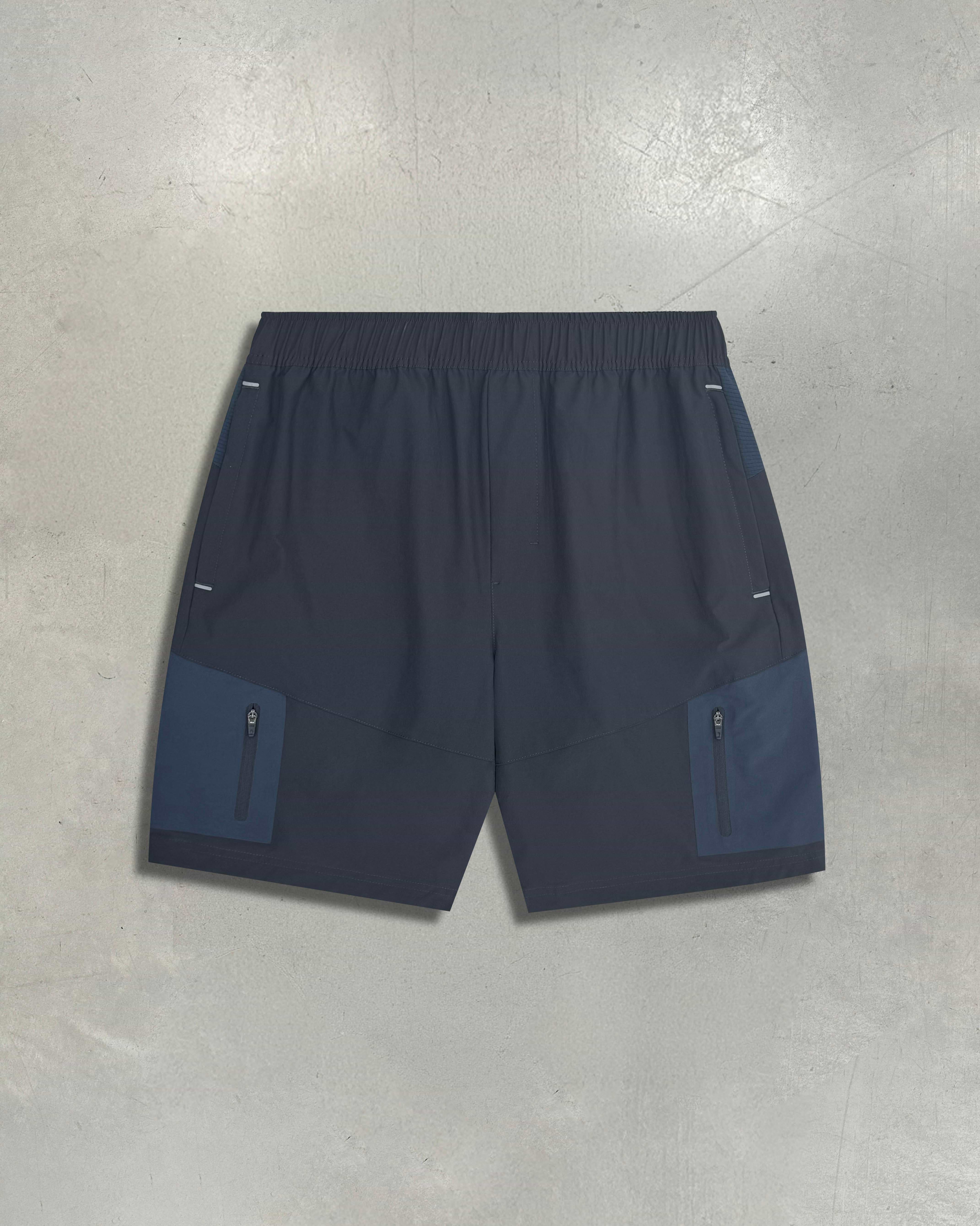 Utility Trail Cargo Short in Slate Blue