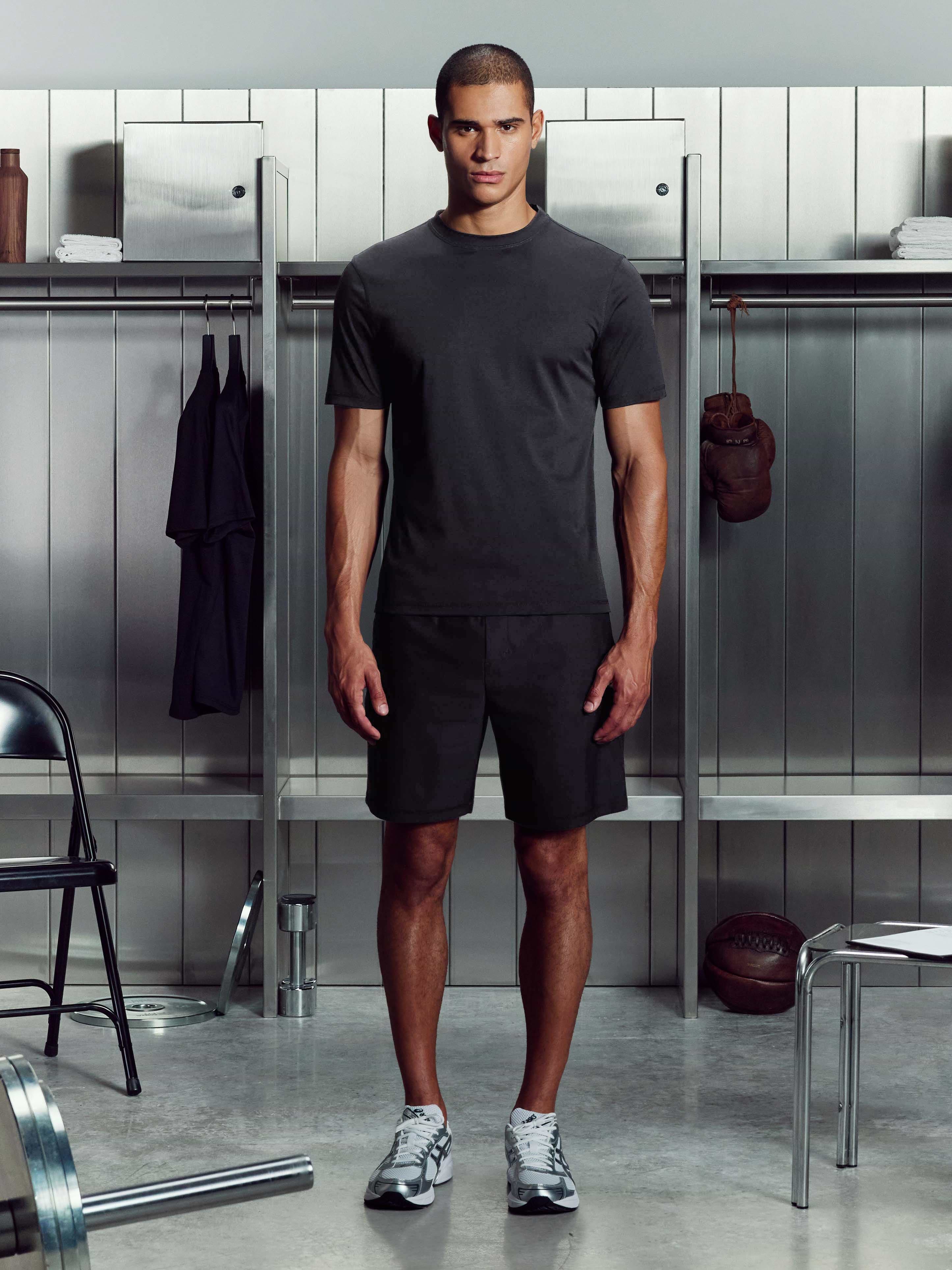 Warp Knitted Short in Black
