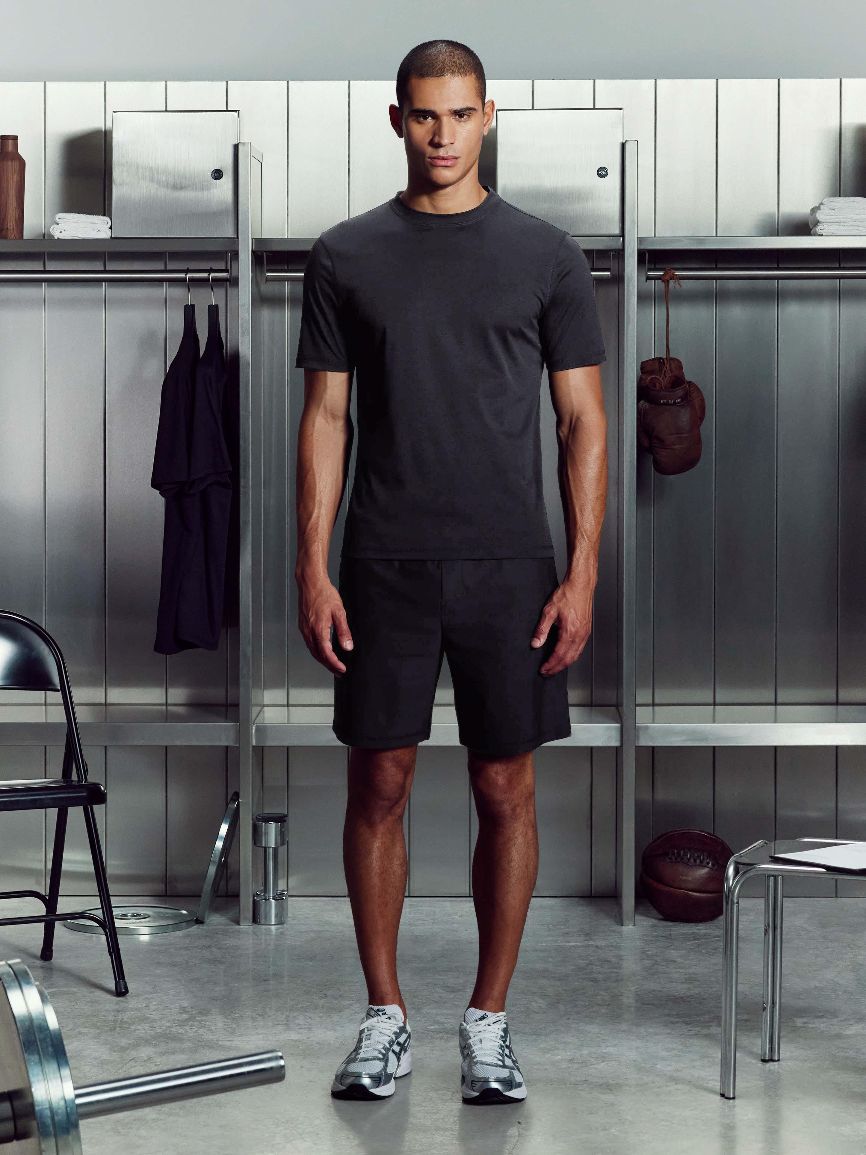 Warp Knitted Short in Black