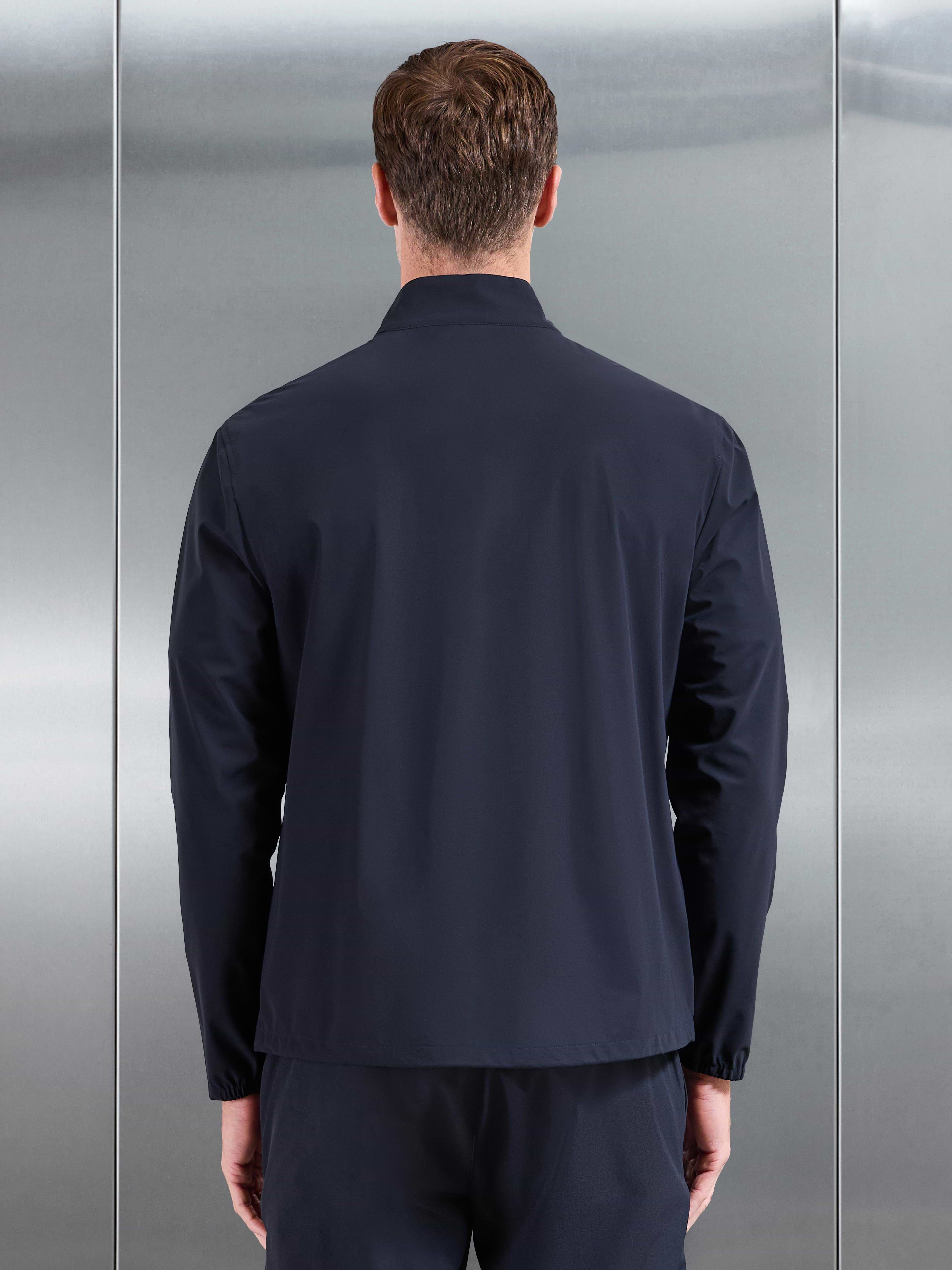 Water Repellent Cargo Jacket in Navy