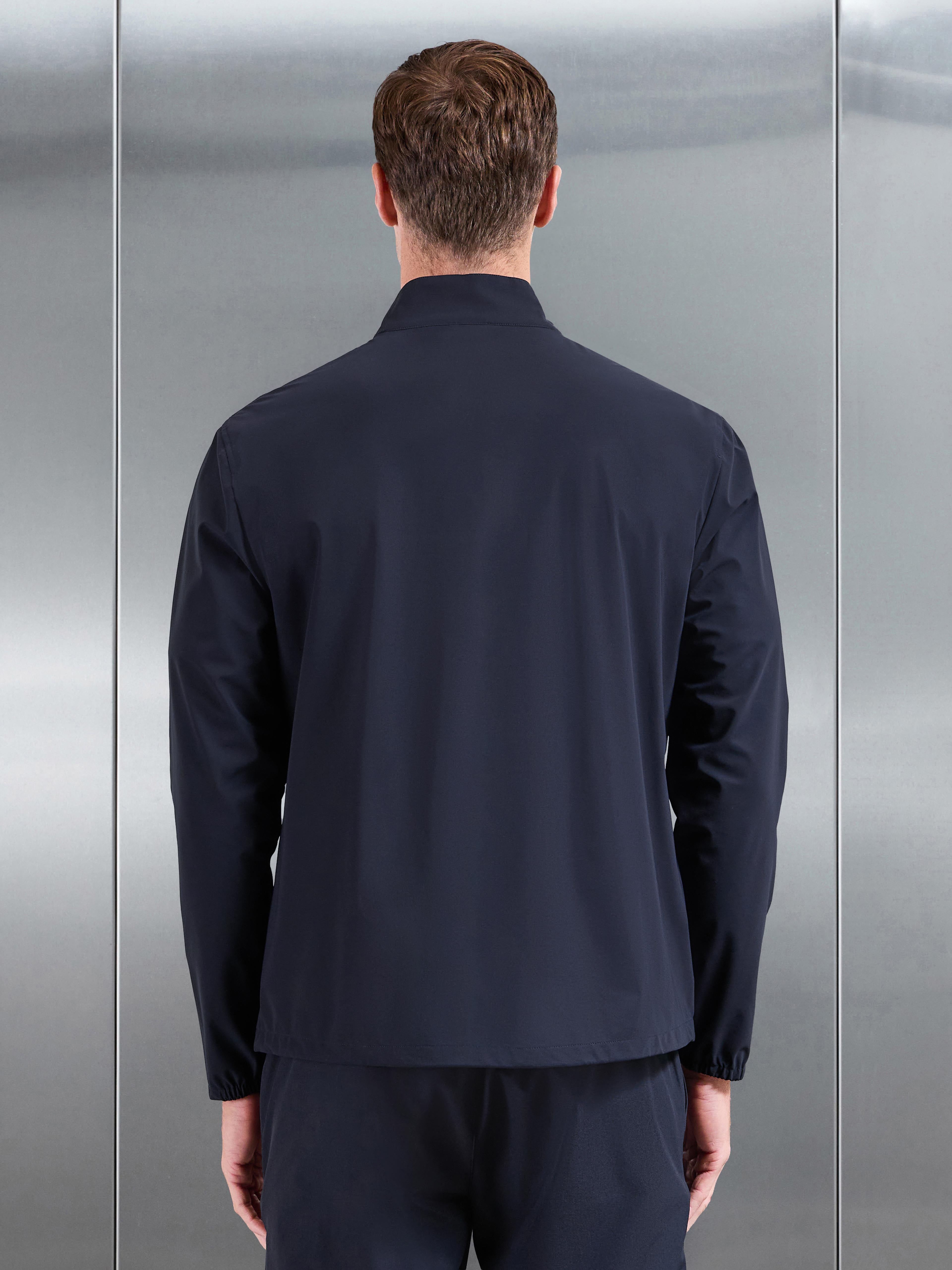 Water Repellent Cargo Jacket in Navy