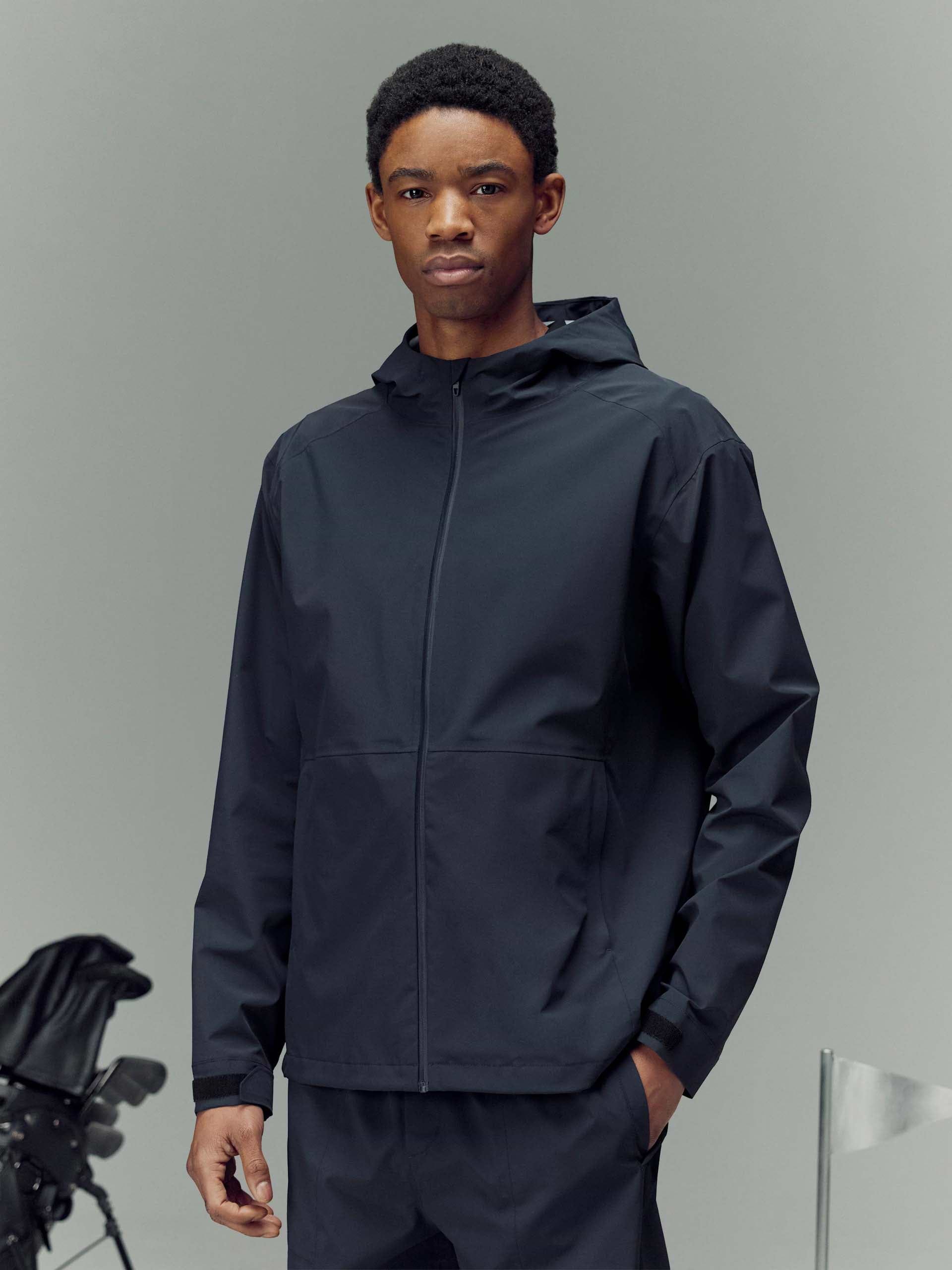 Waterproof Golf Jacket in Navy