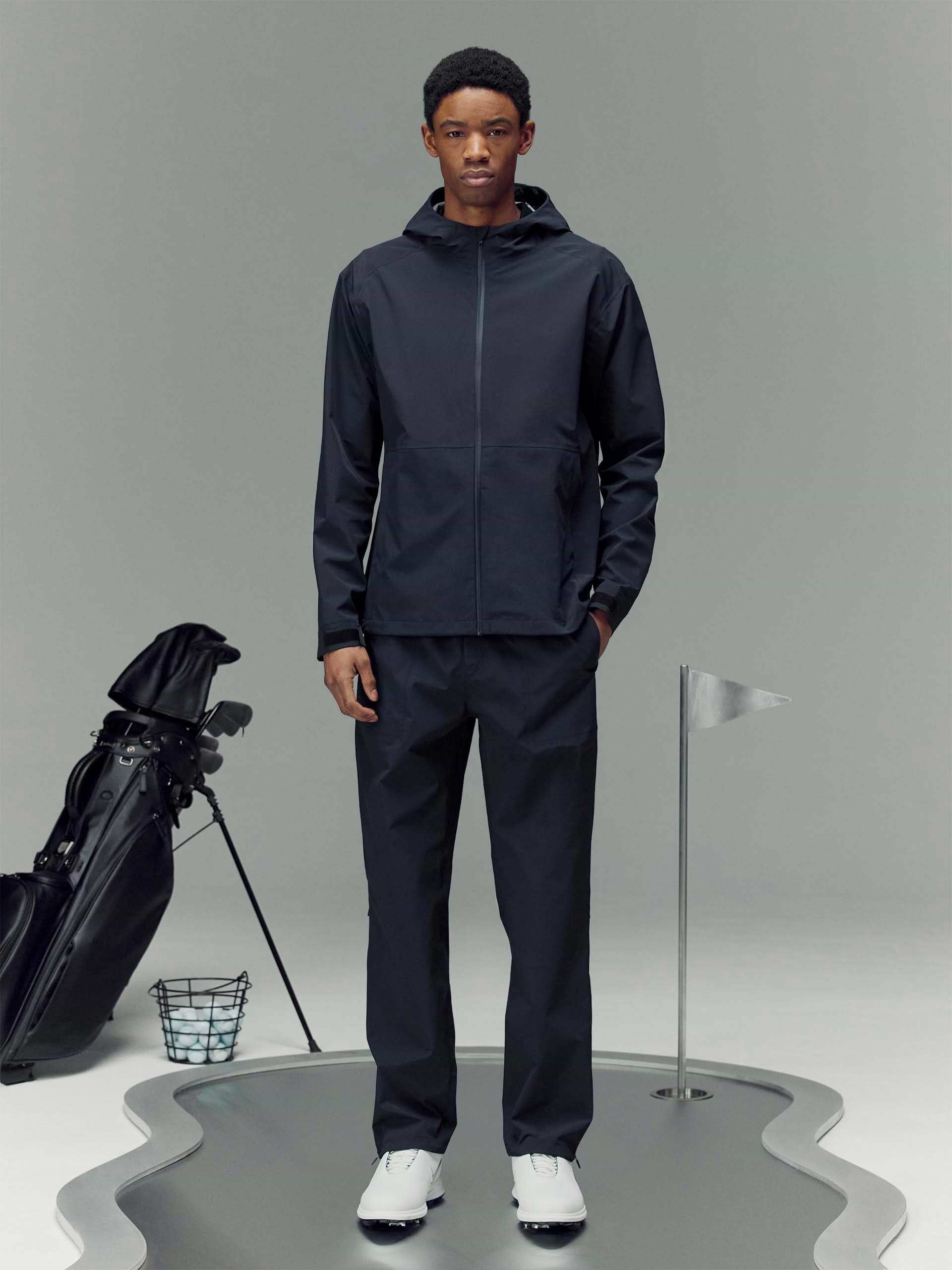 Waterproof Golf Jacket in Navy