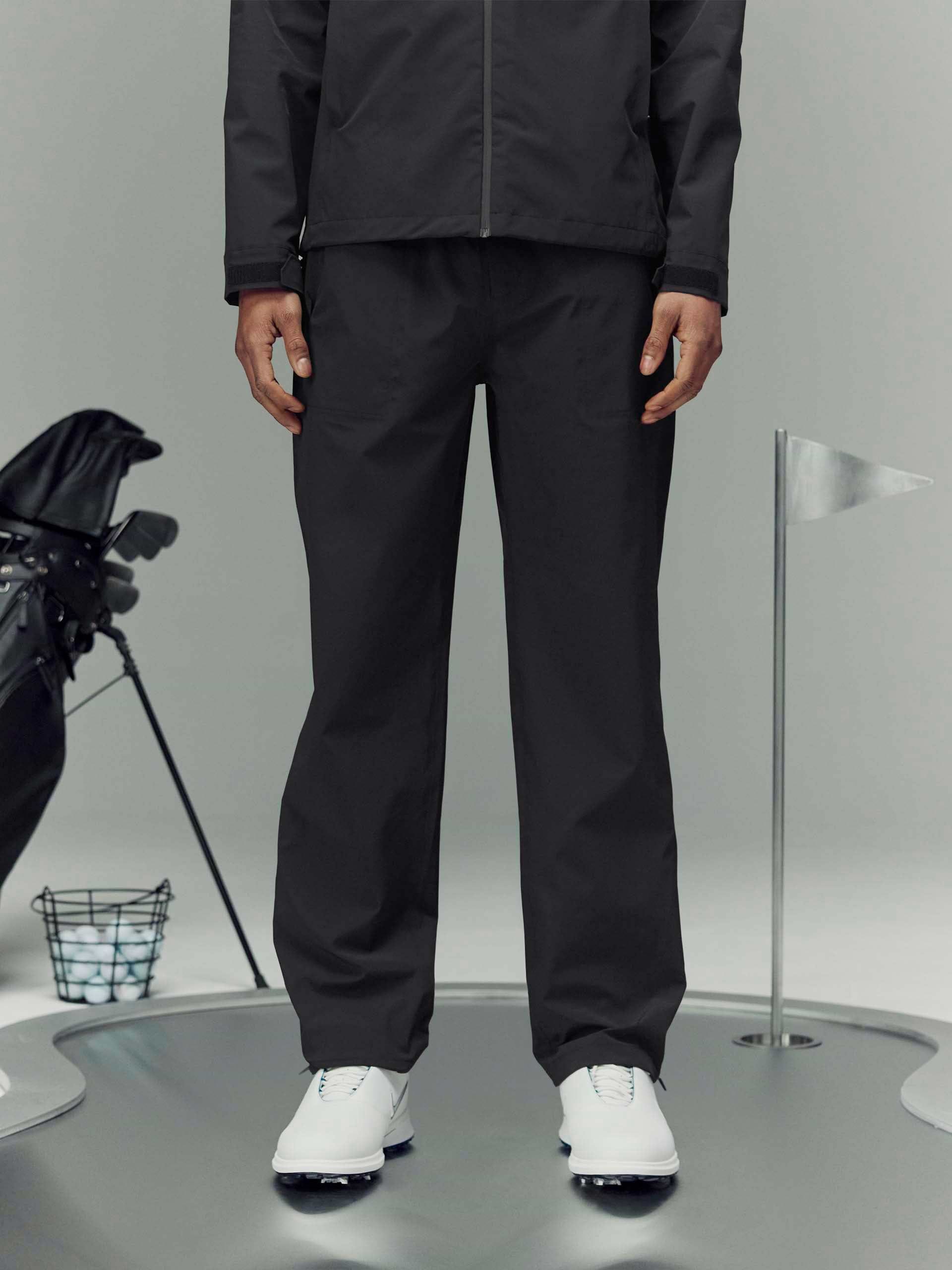 Waterproof Golf Pant in Black