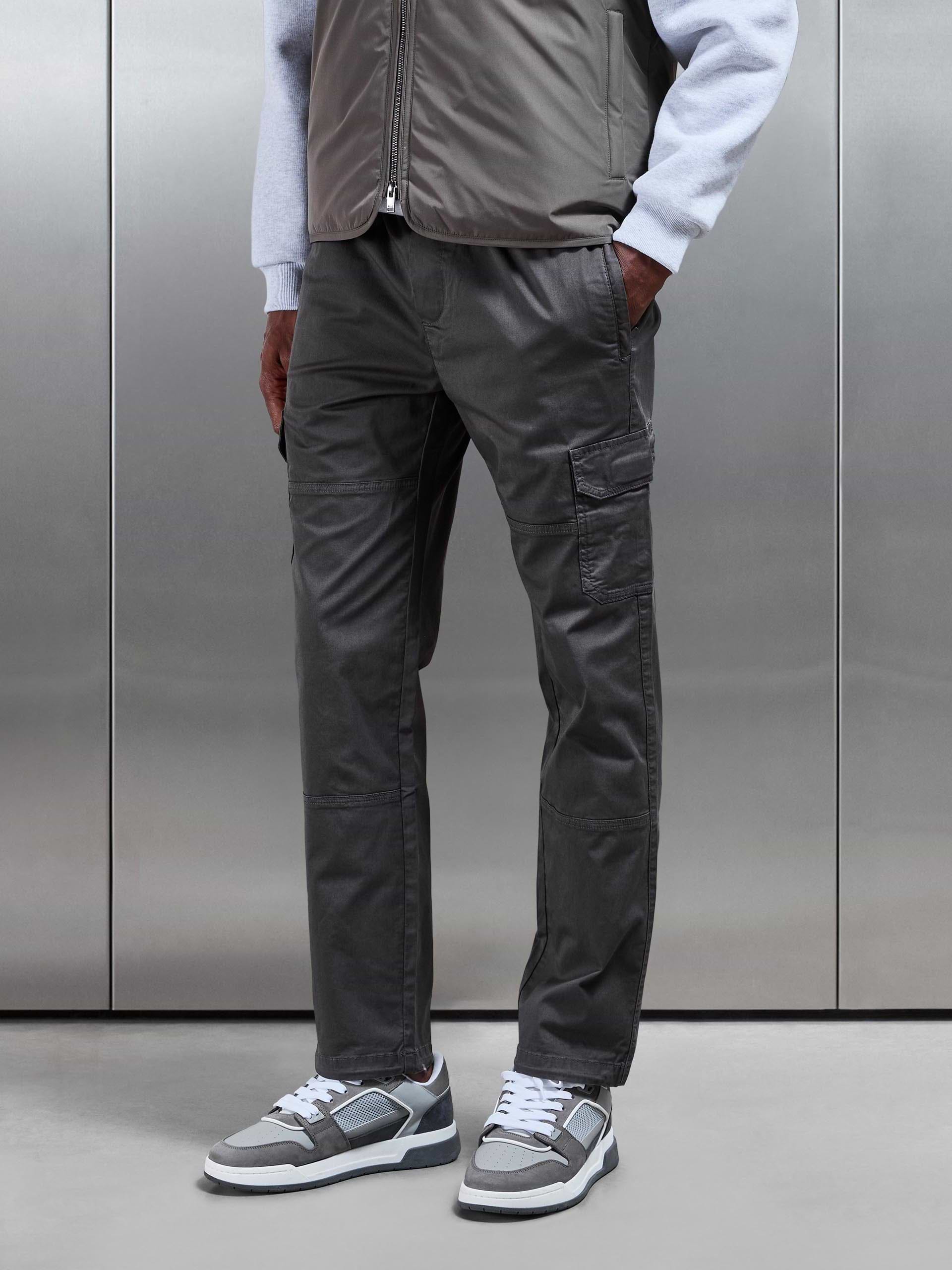 Worker Cargo Pant in Grey