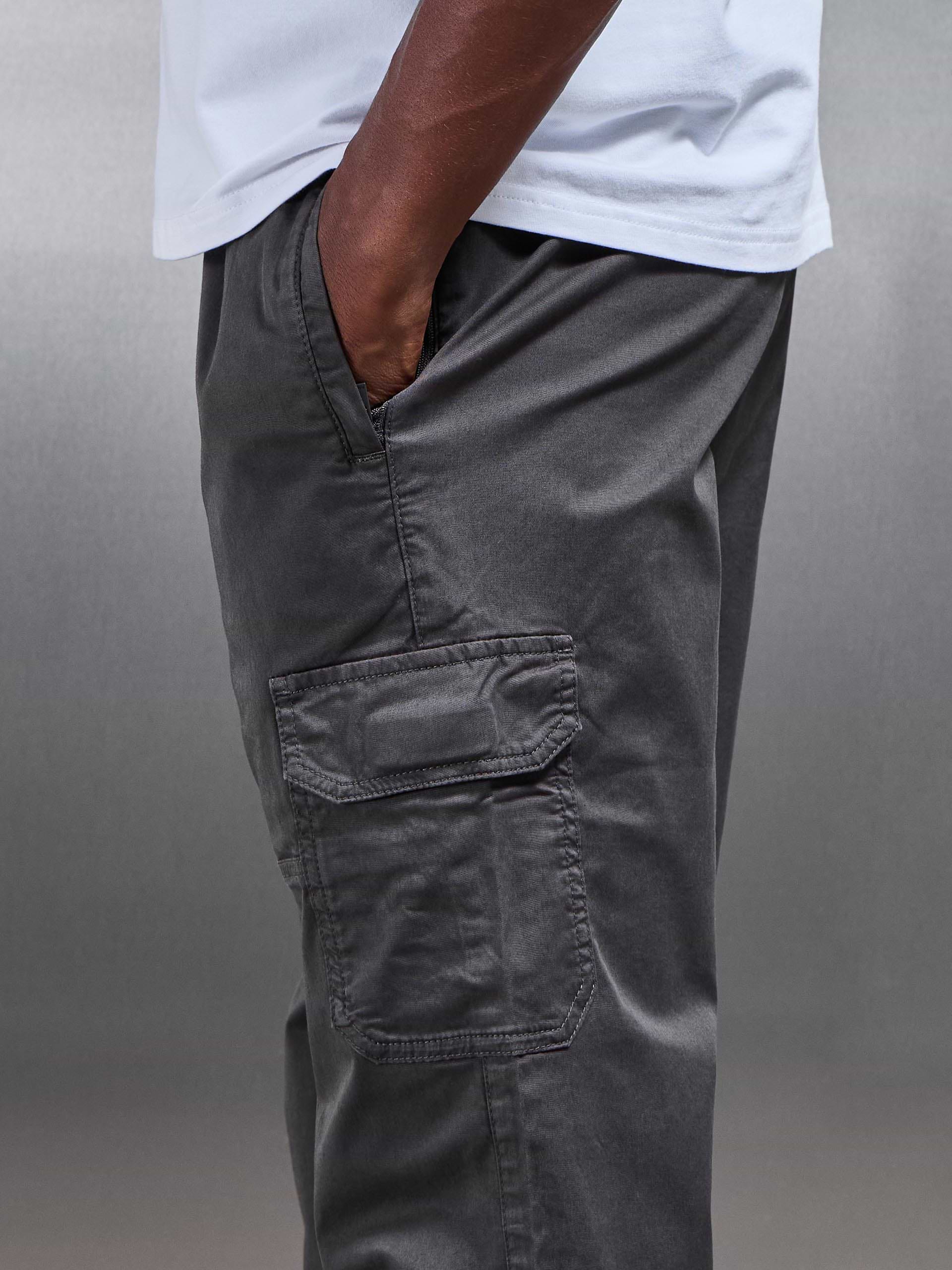 Worker Cargo Pant in Grey