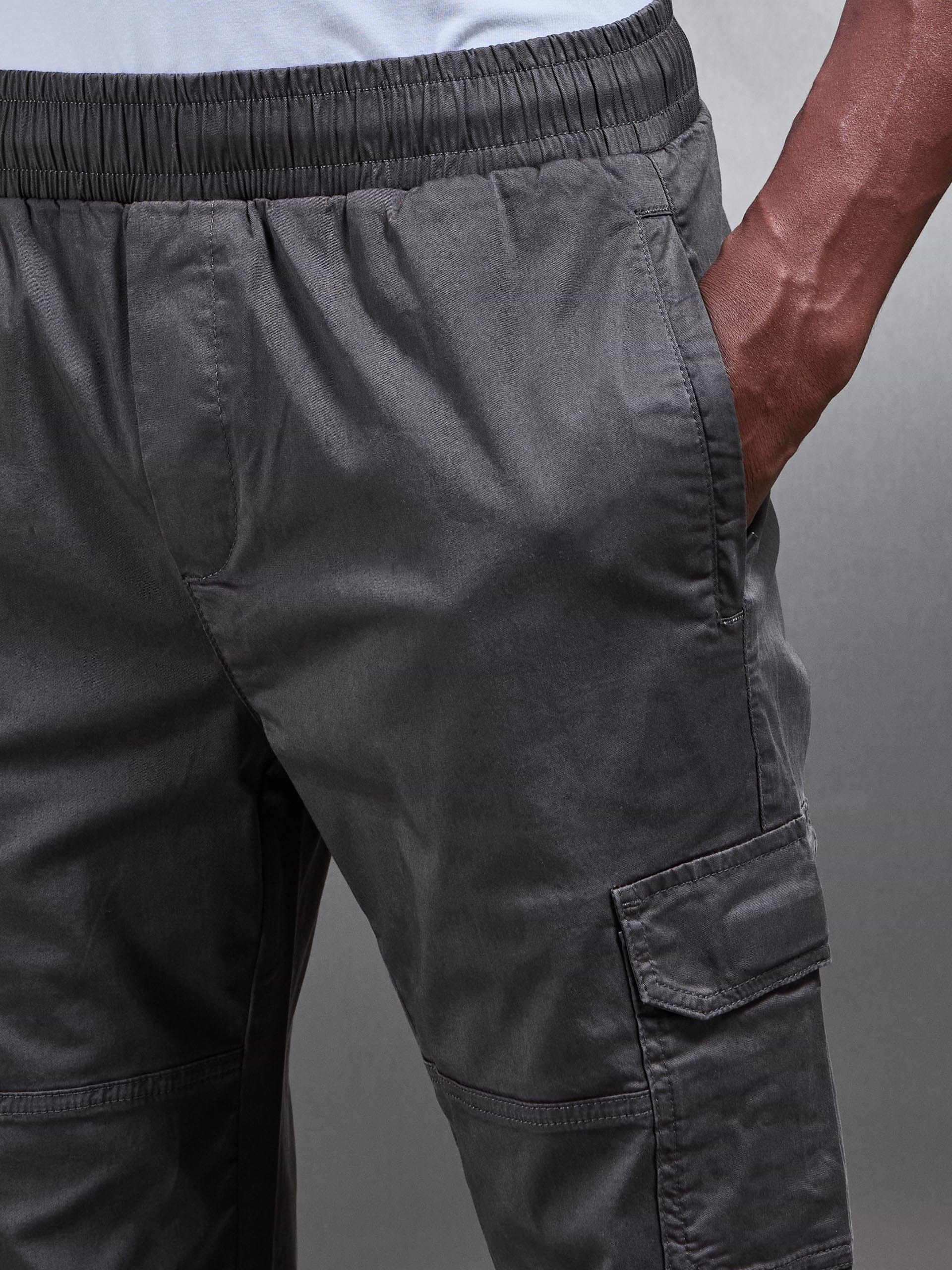 Worker Cargo Pant in Grey