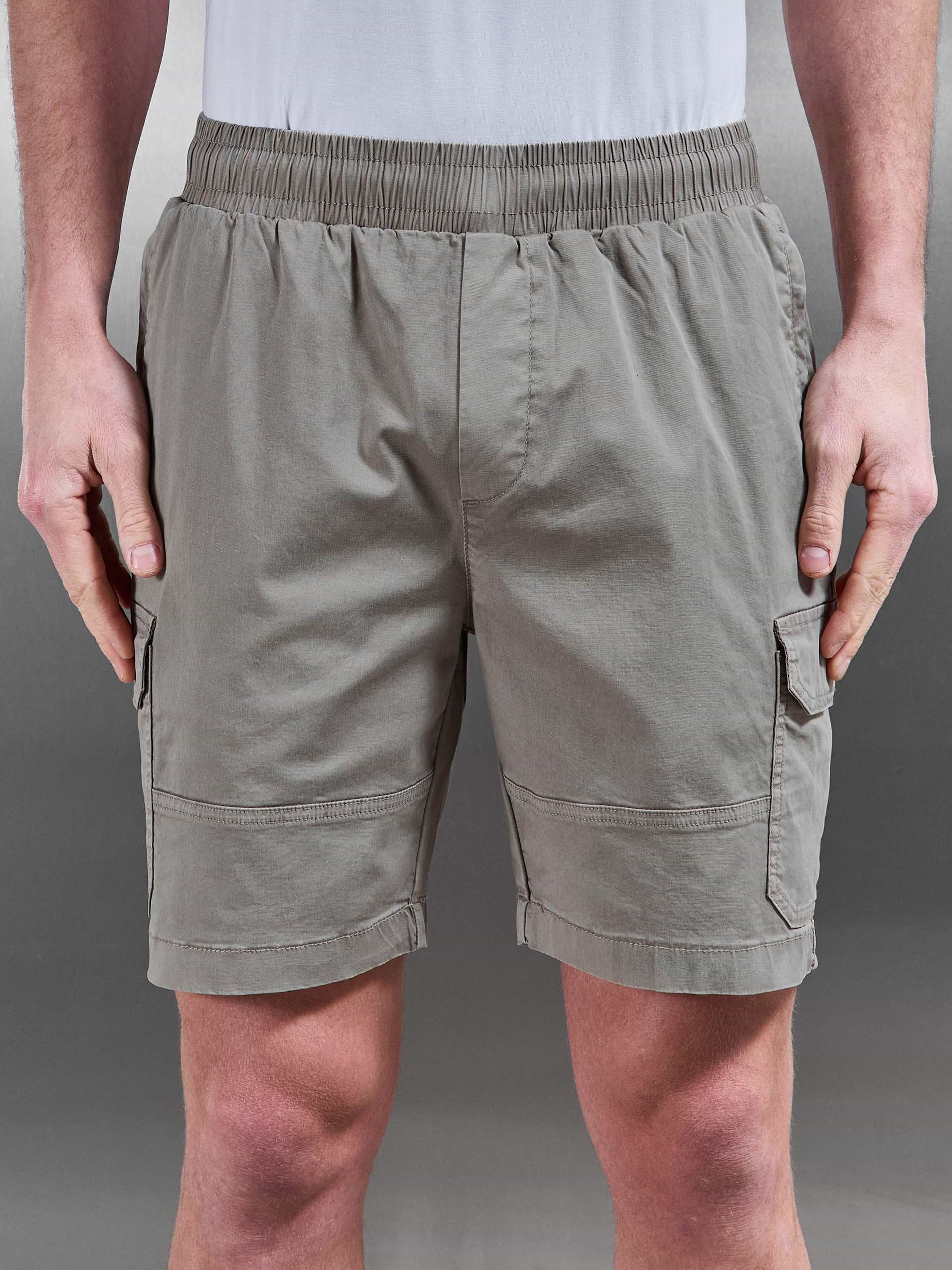 Worker Cargo Short in Stone