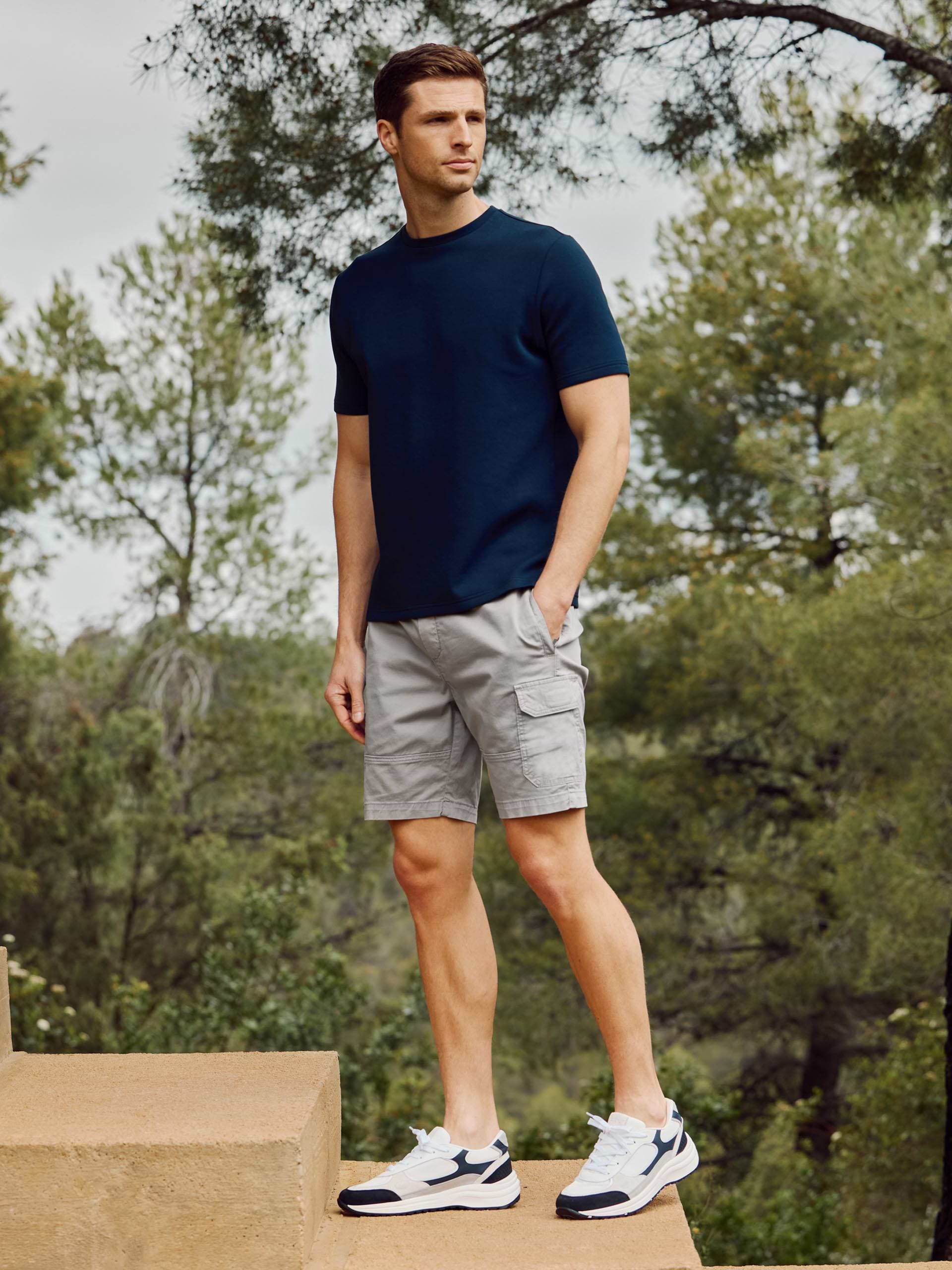 Worker Cotton Cargo Short in Stone