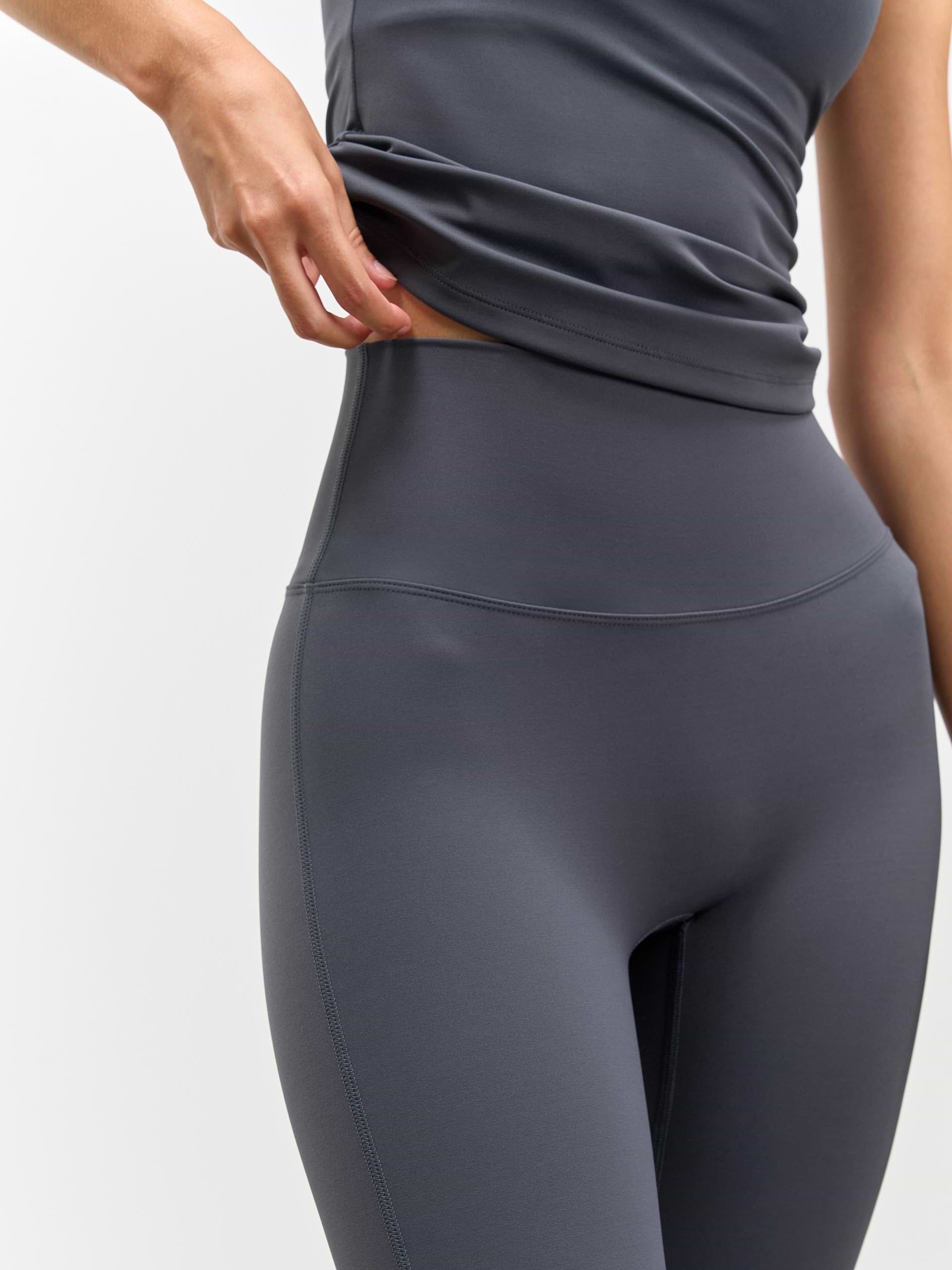 Womens Active Flared Legging in Slate Blue