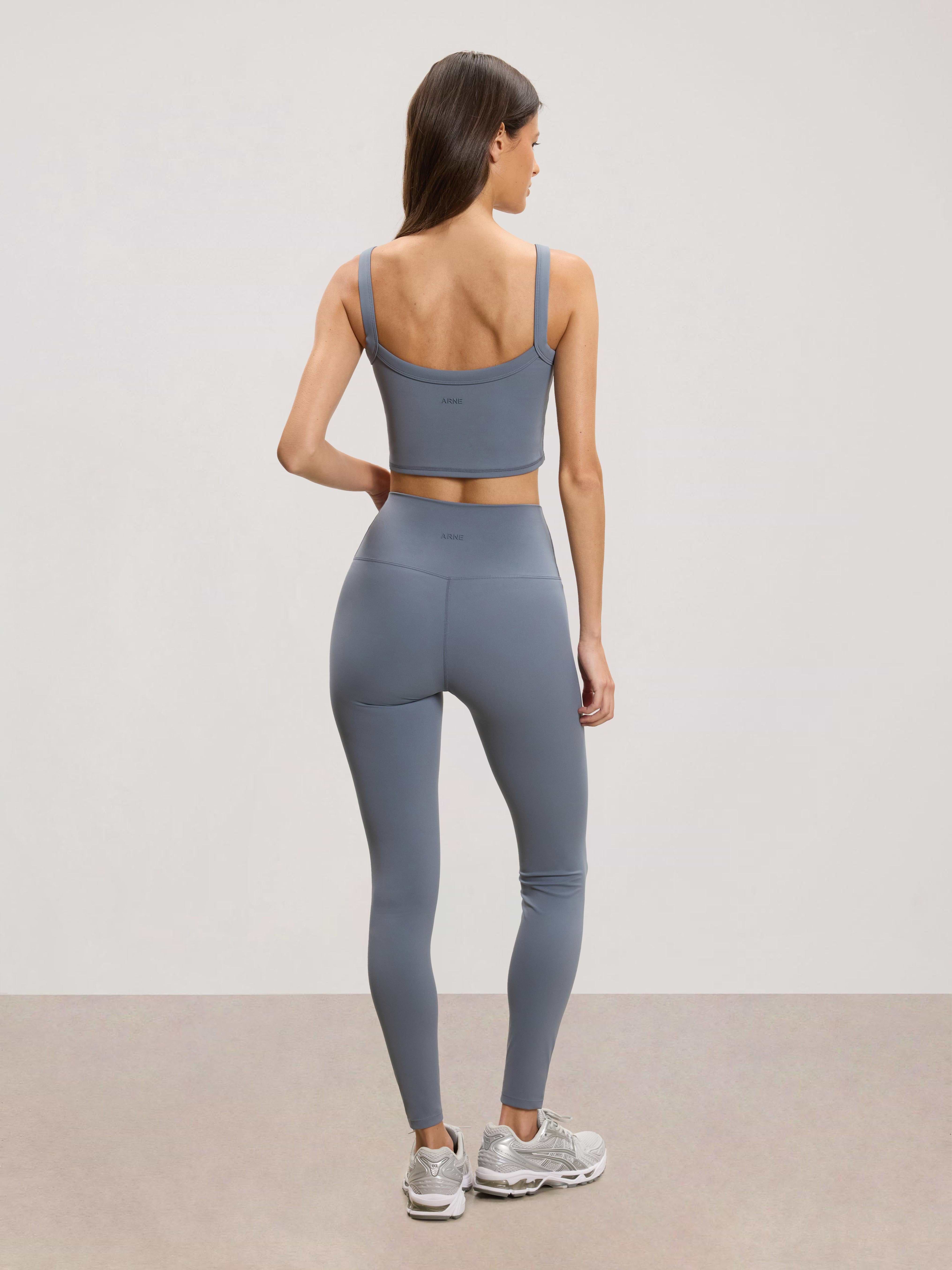 Womens Active Legging in Dove Blue