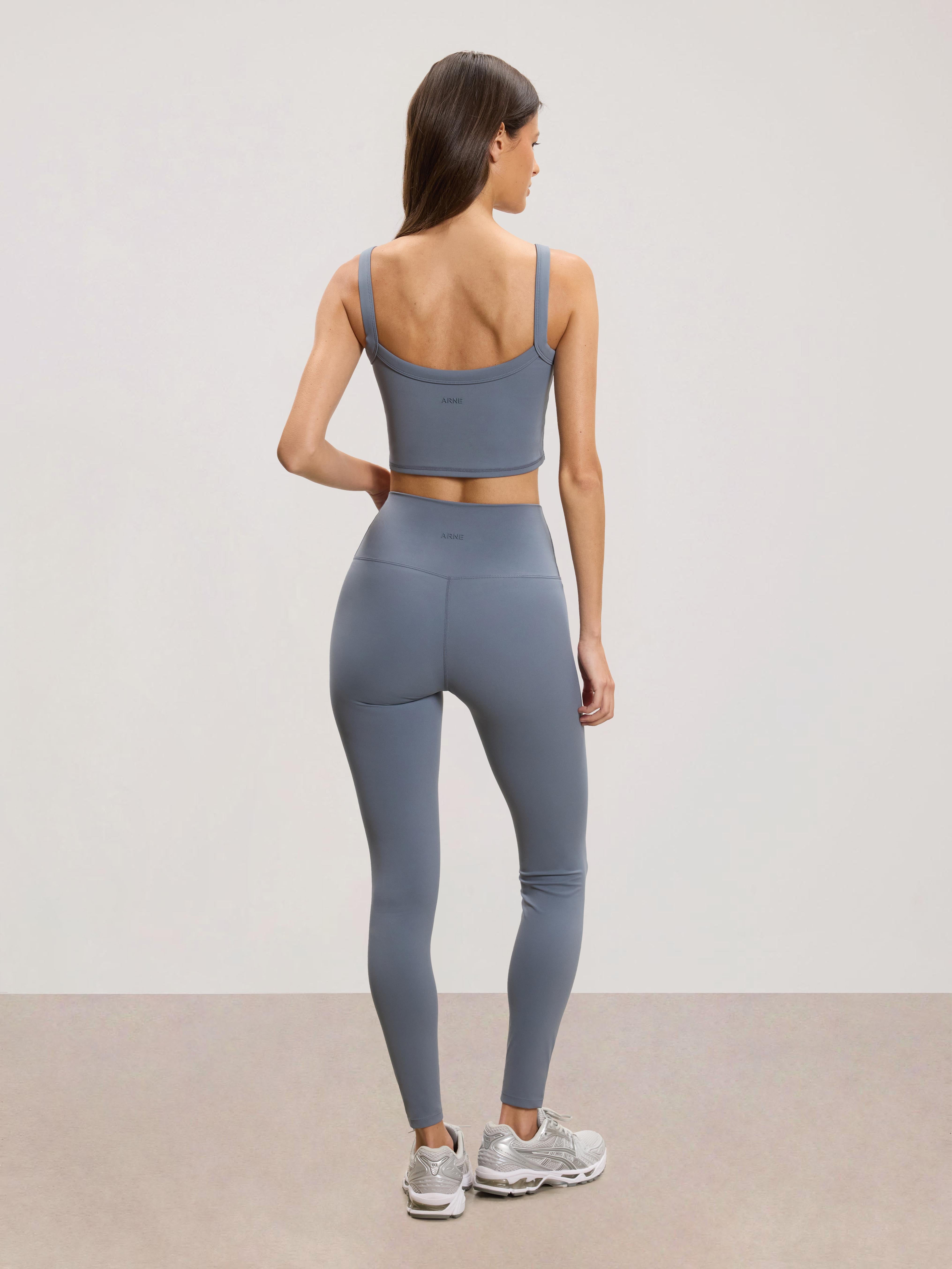 Womens Active Legging in Dove Blue
