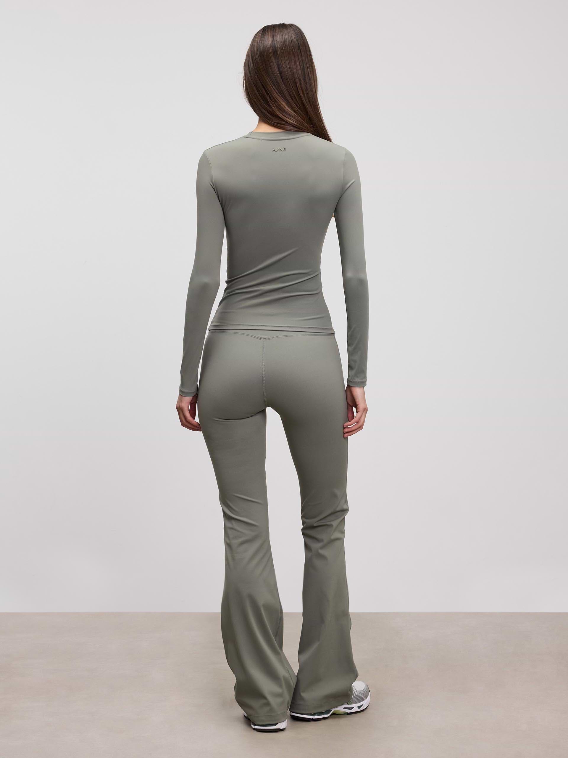Womens Active Long Sleeve T-Shirt in Sage