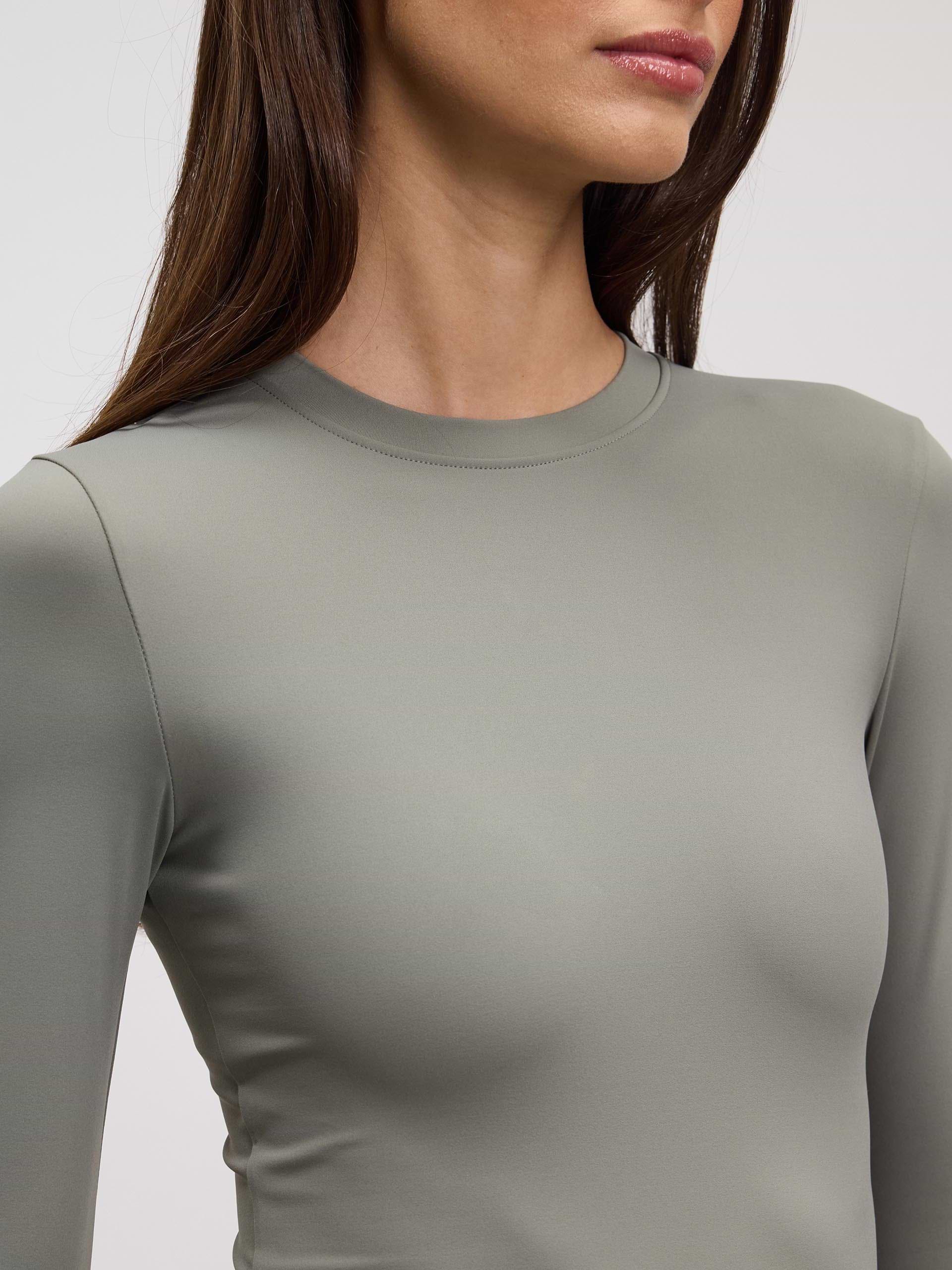 Womens Active Long Sleeve T-Shirt in Sage