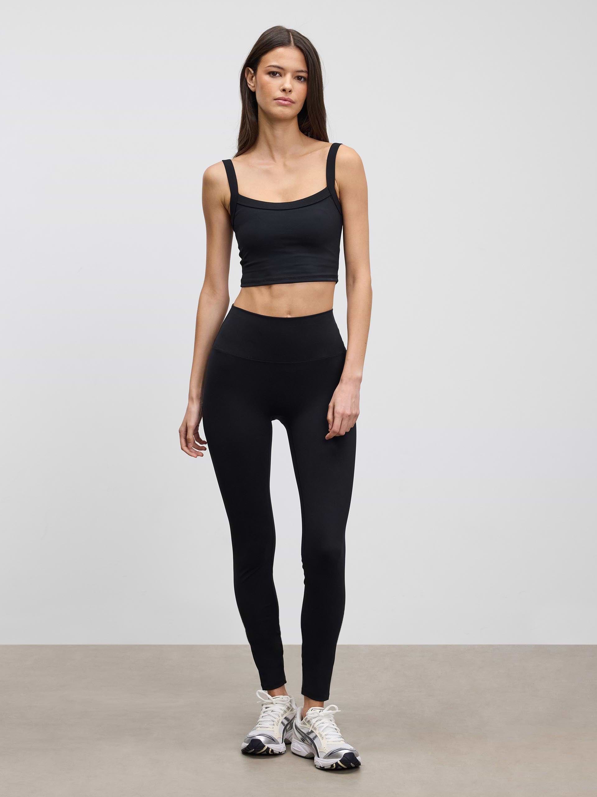 Womens Active Sports Bra in Black