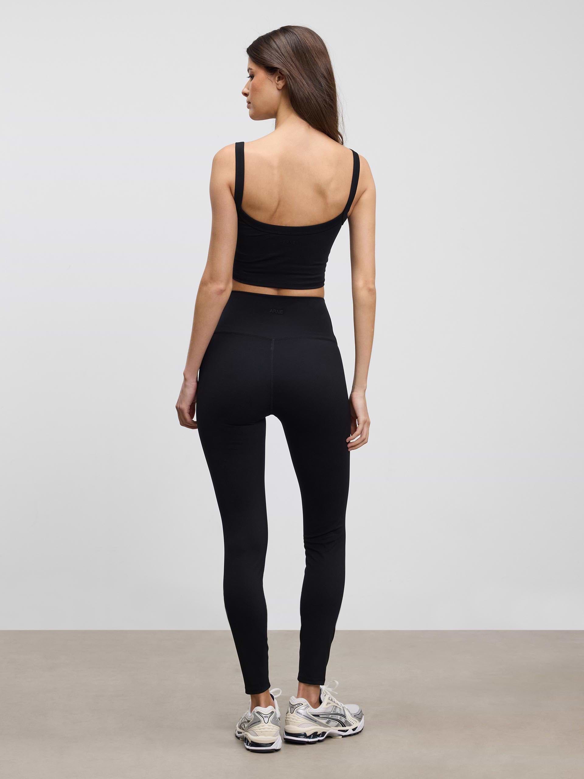 Womens Active Sports Bra in Black
