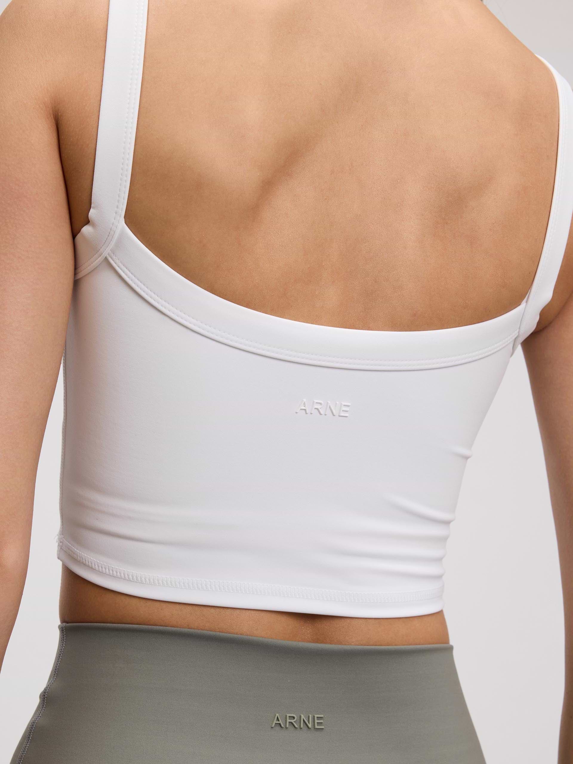 Womens Active Sports Bra in White