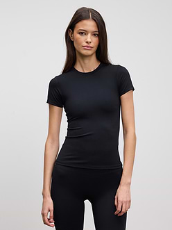 Womens Active T-Shirt in Black