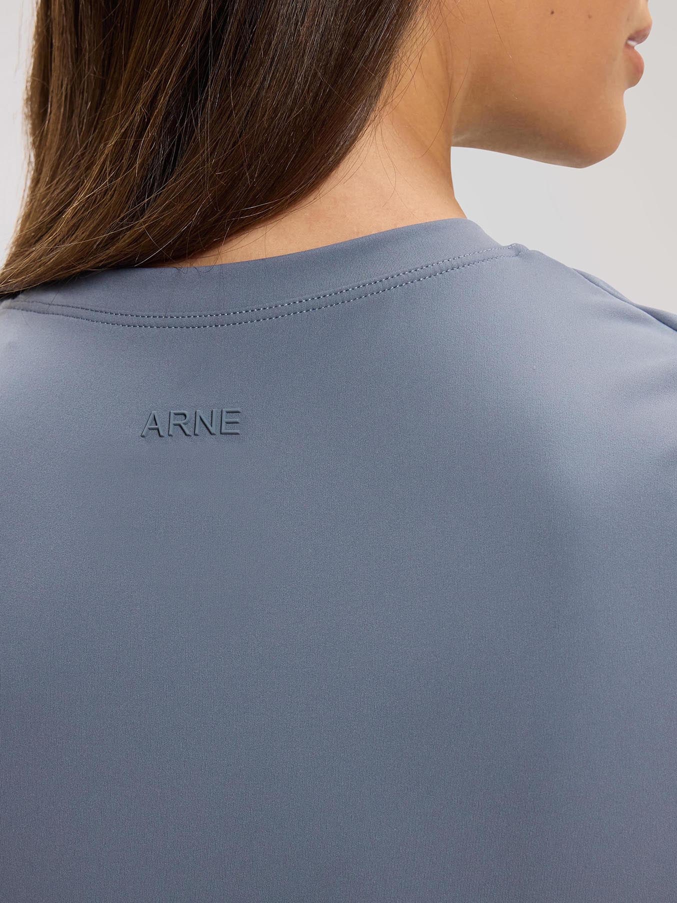 Womens Active T-Shirt in Dove Blue