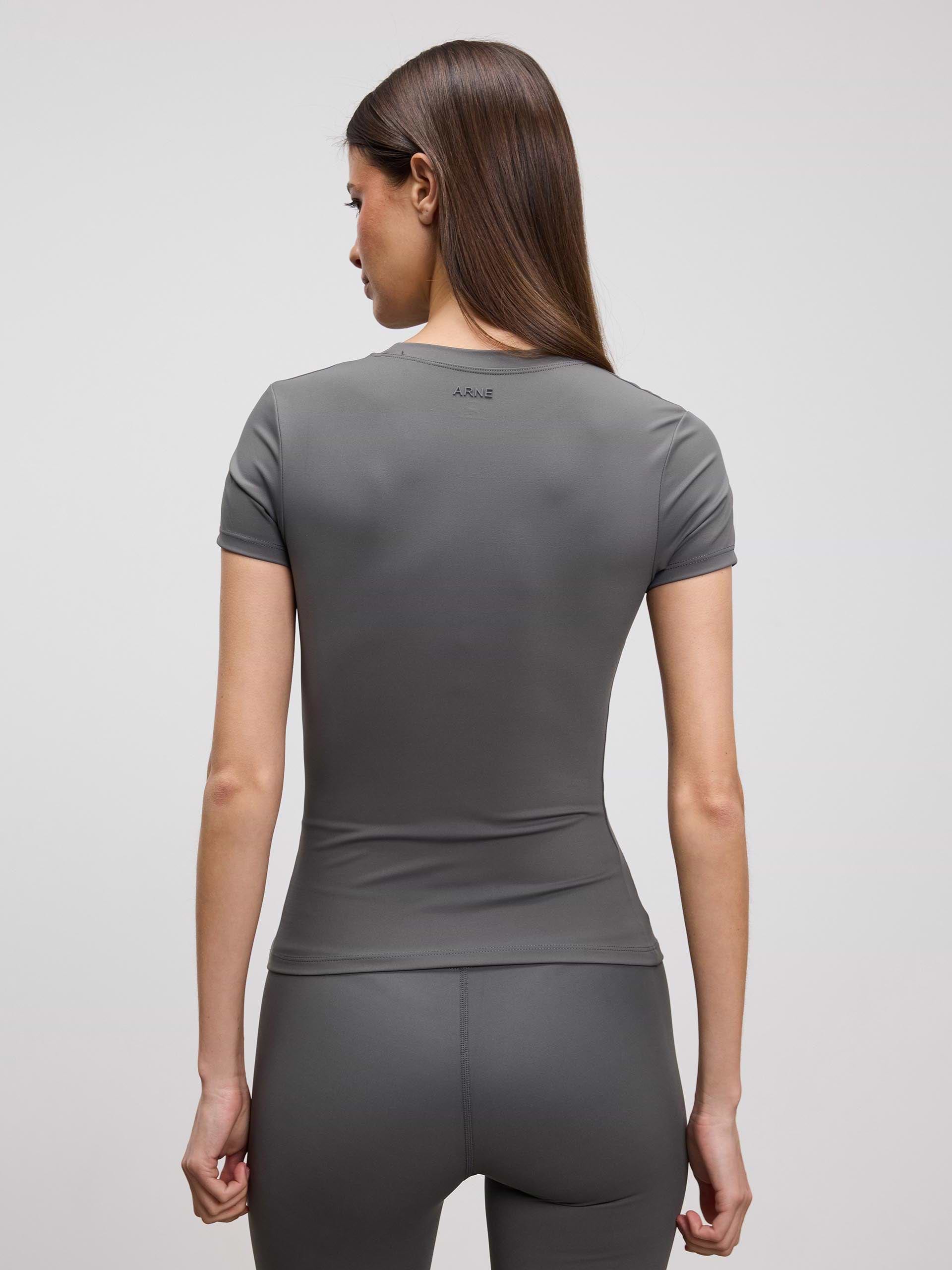 Womens Active T-Shirt in Grey