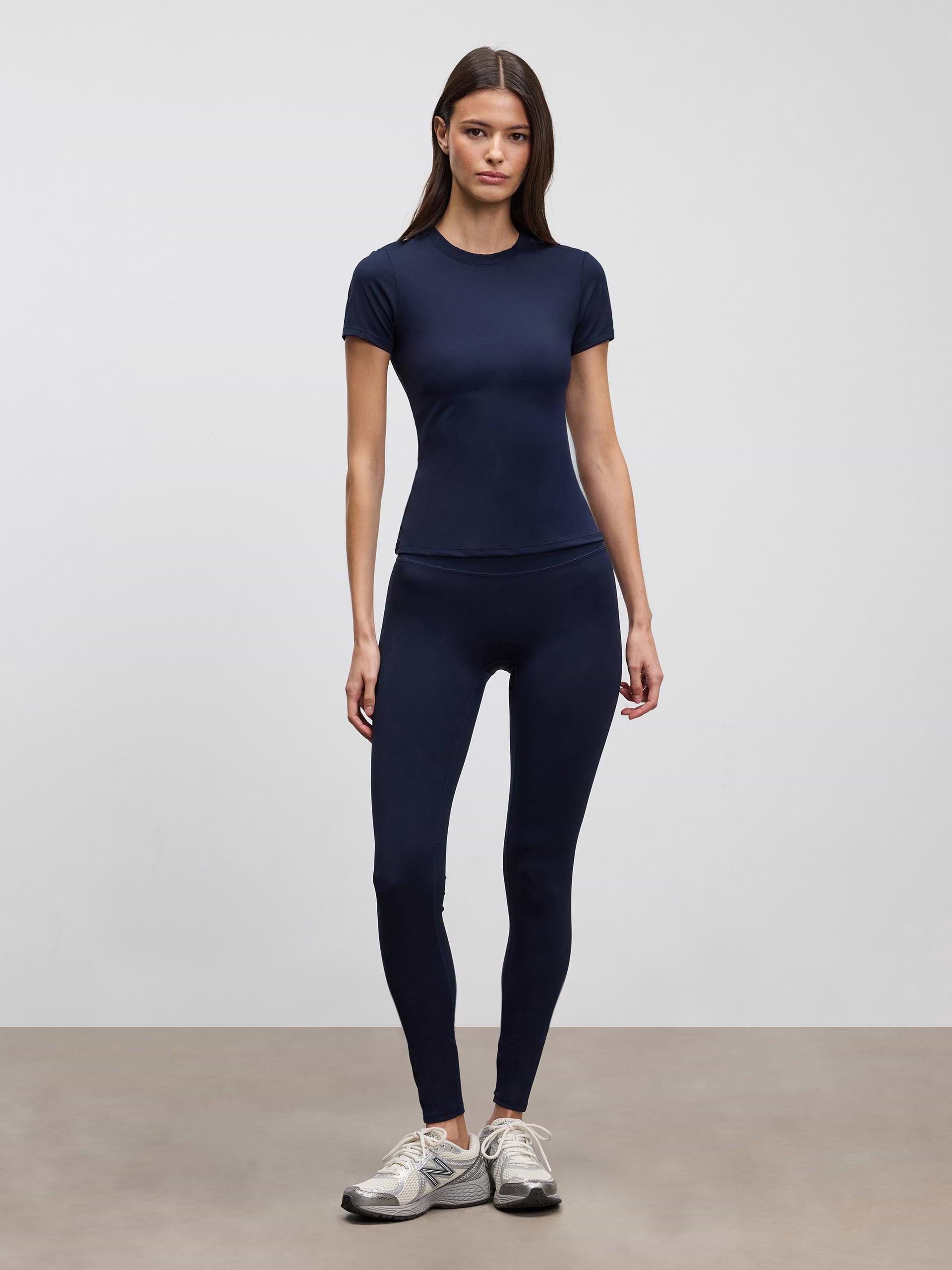 Womens Active T-Shirt in Navy