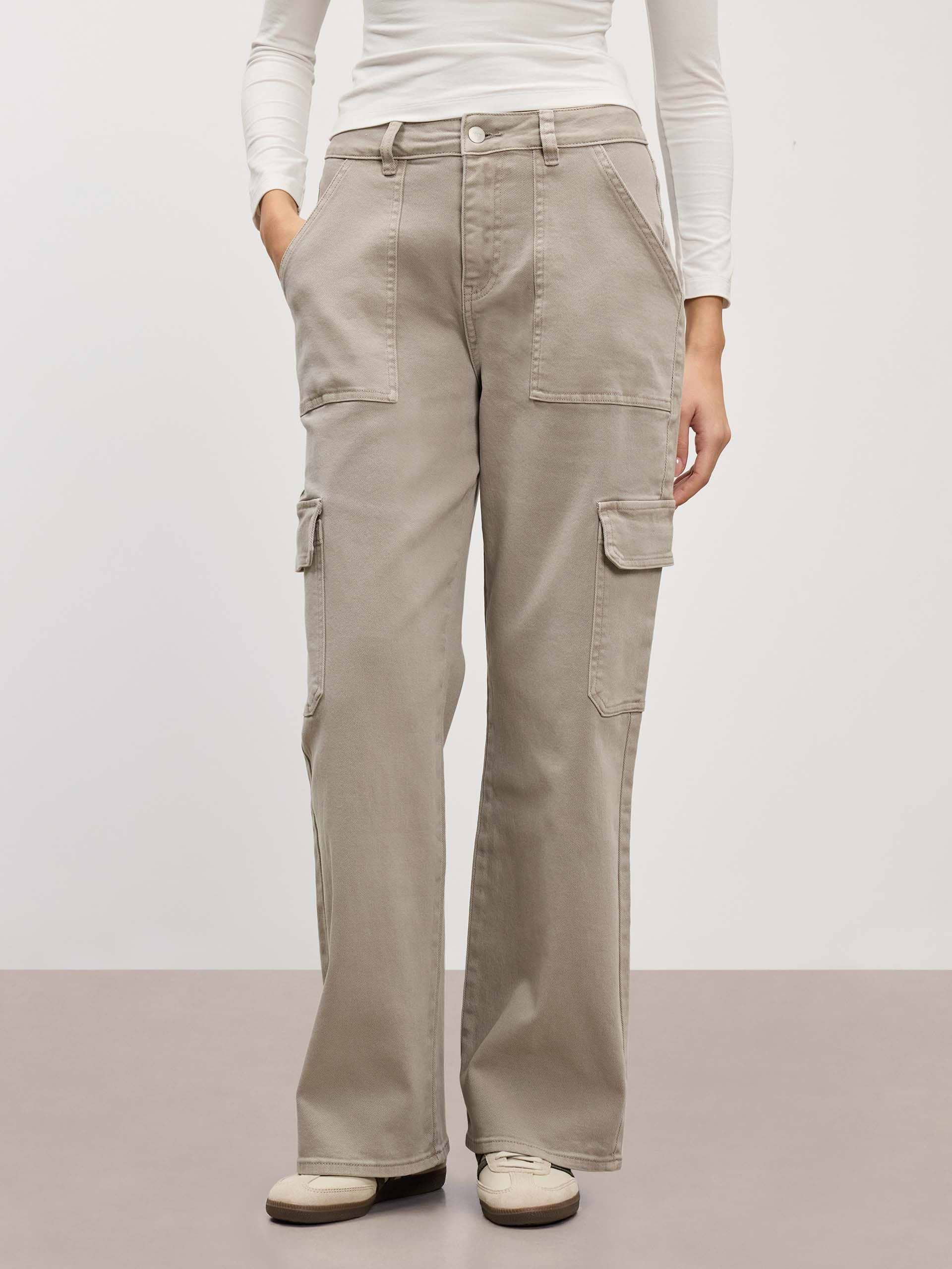 Womens Carpenter Pant in Stone