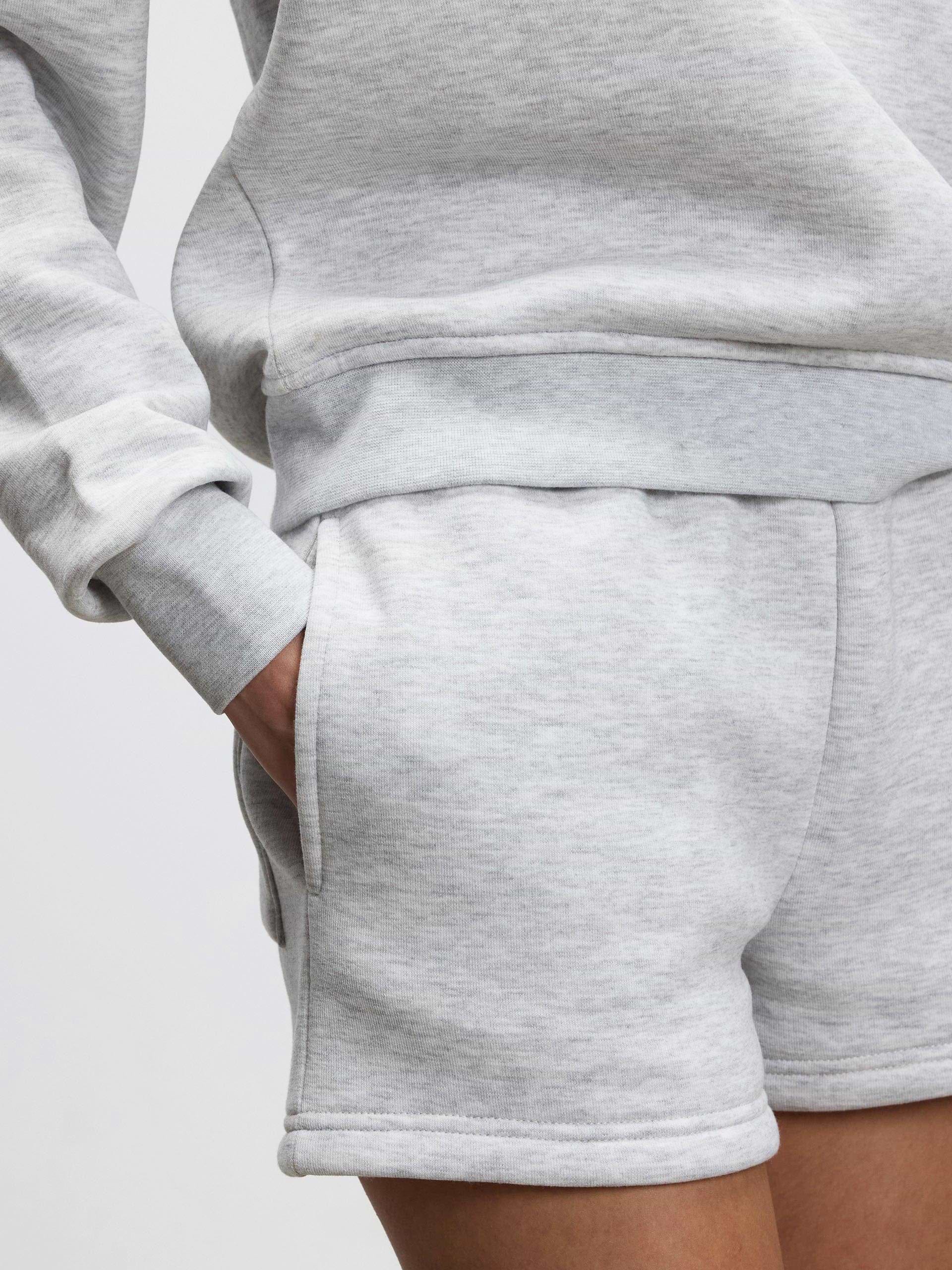 Womens Neoprene Long Sleeve Polo Shirt in Marl Grey