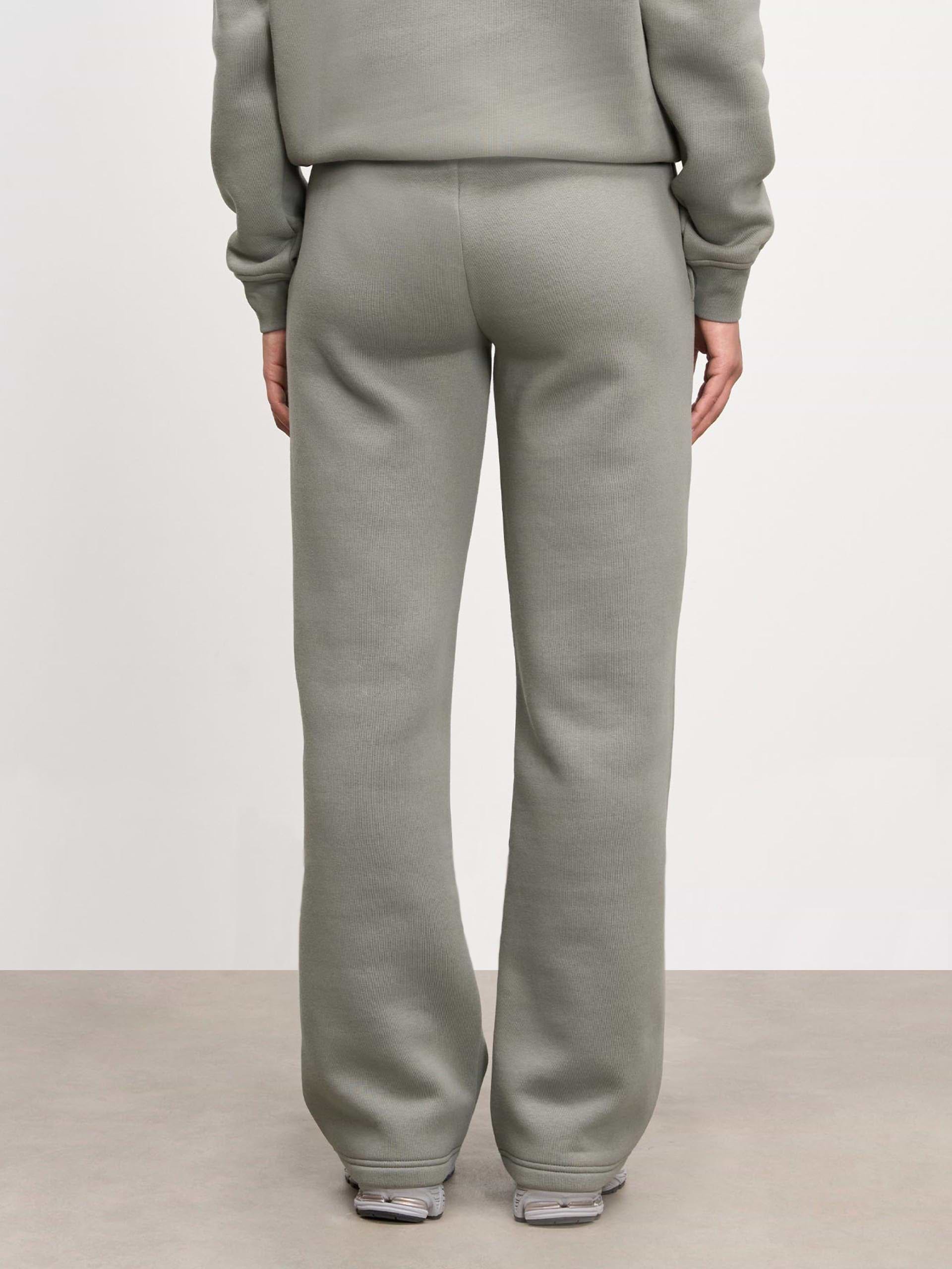 Womens Neoprene Straight Leg Jogger in Sage
