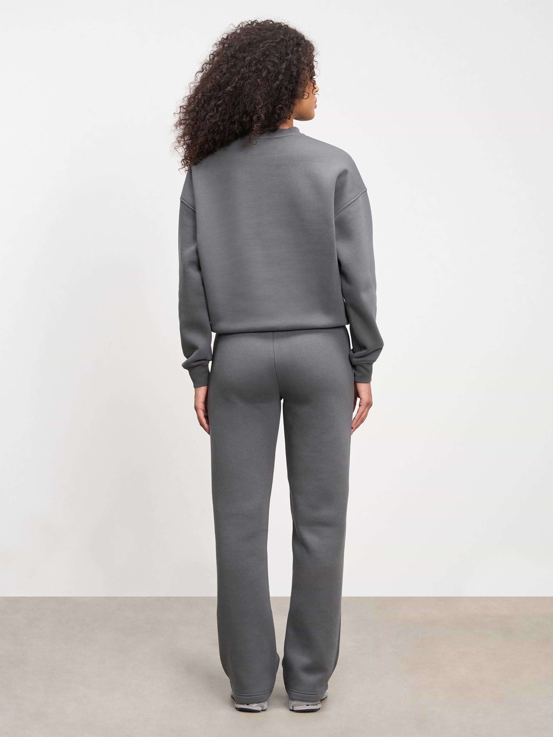 Womens Neoprene Sweatshirt in Grey