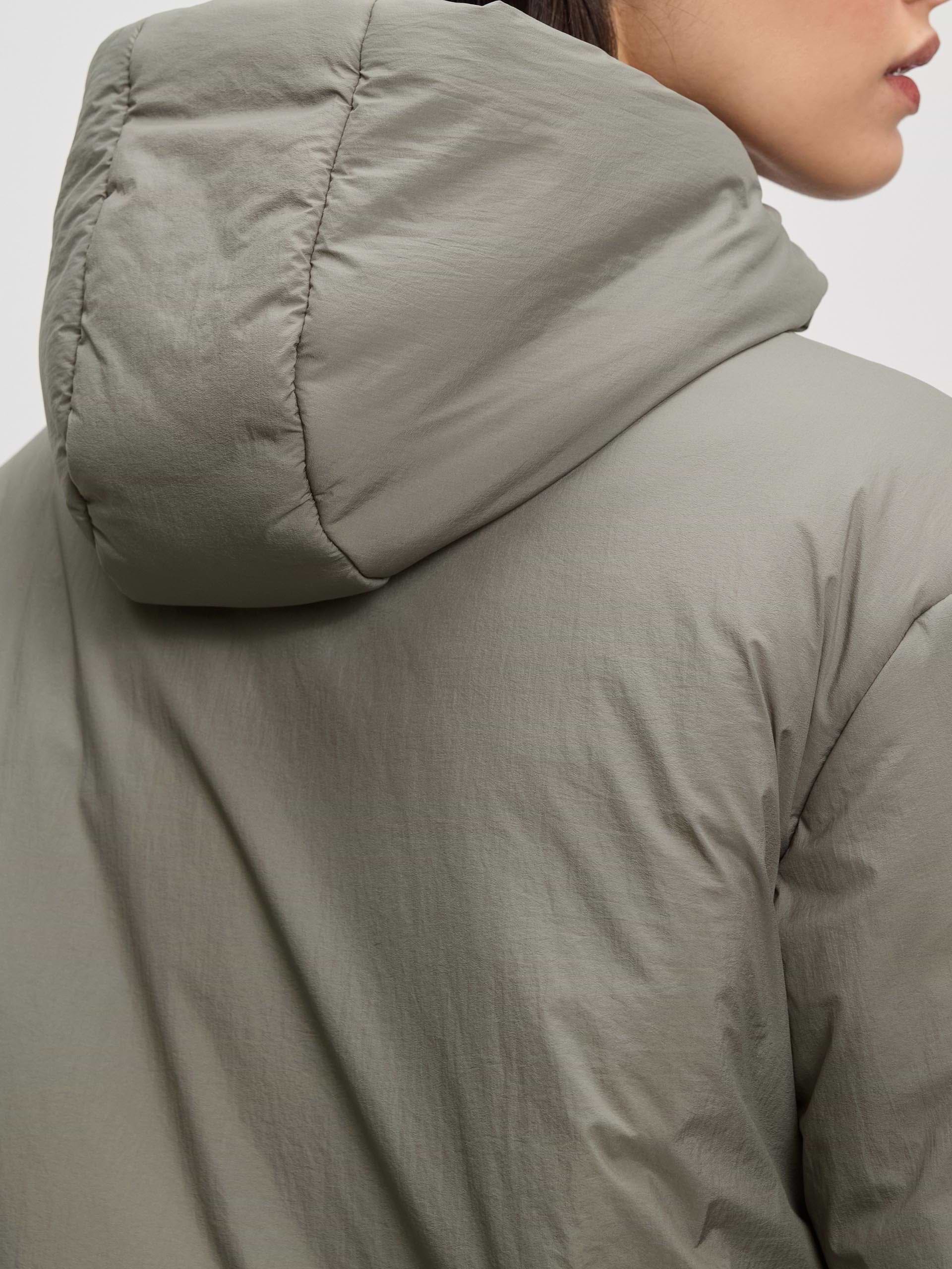 Womens Puffer Windbreaker in Sage