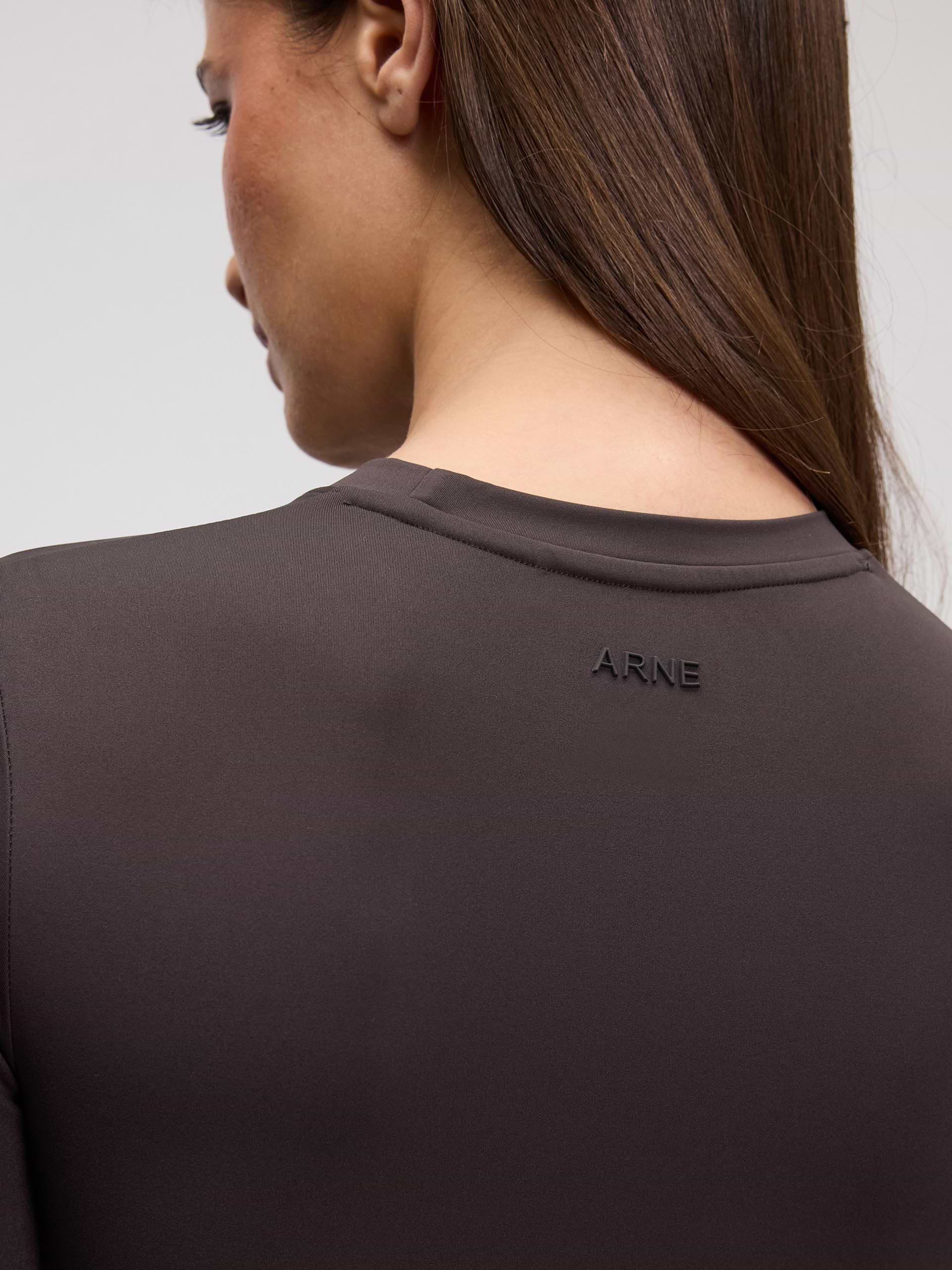 Womens Active T-Shirt in Brown