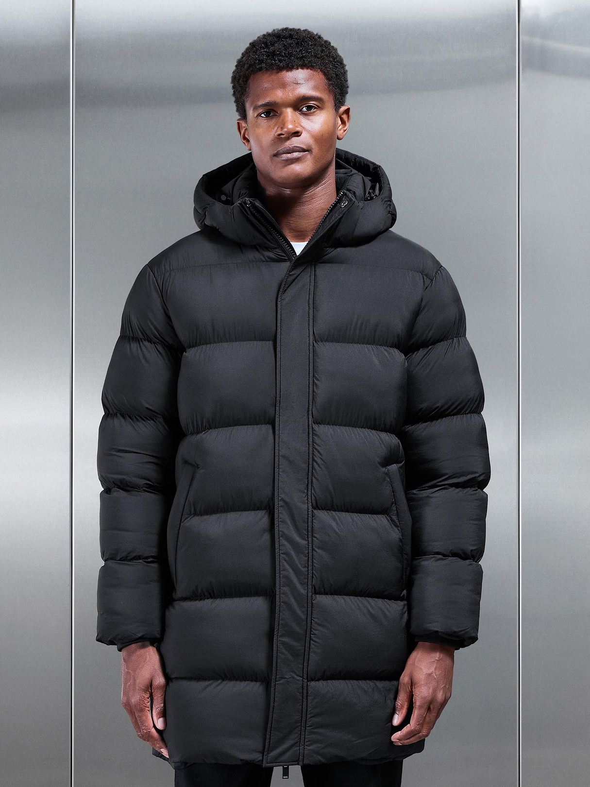 MATTEMIDLENGTHPUFFERJACKETINBL