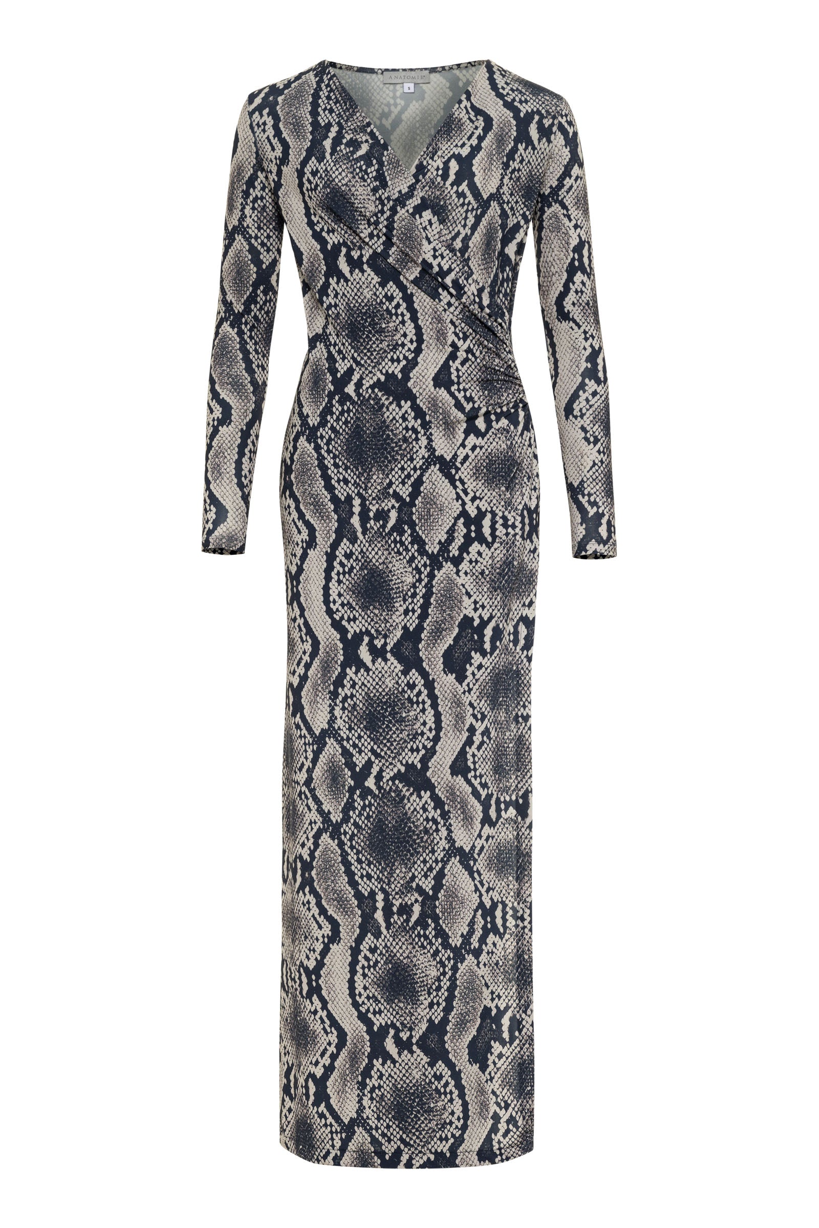 Printed Janie Wrap Maxi Dress