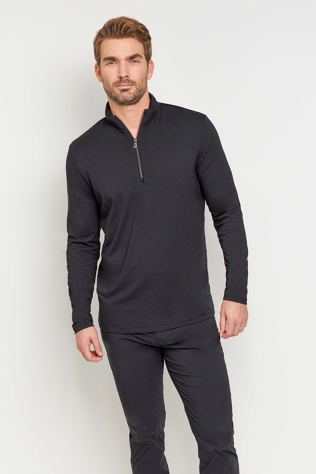 Charlie Zip Pima Top – Anatomie