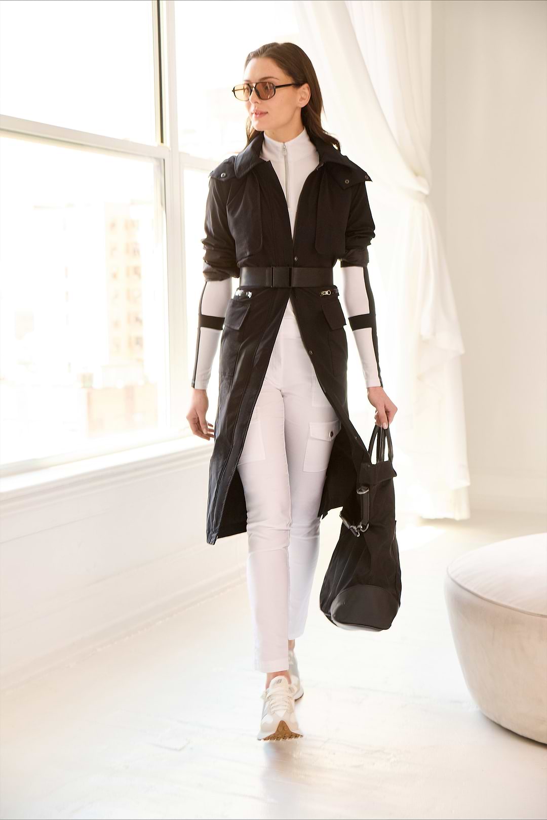 Kenya Waterproof Trench Coat with Removable Hood & Belt – Anatomie